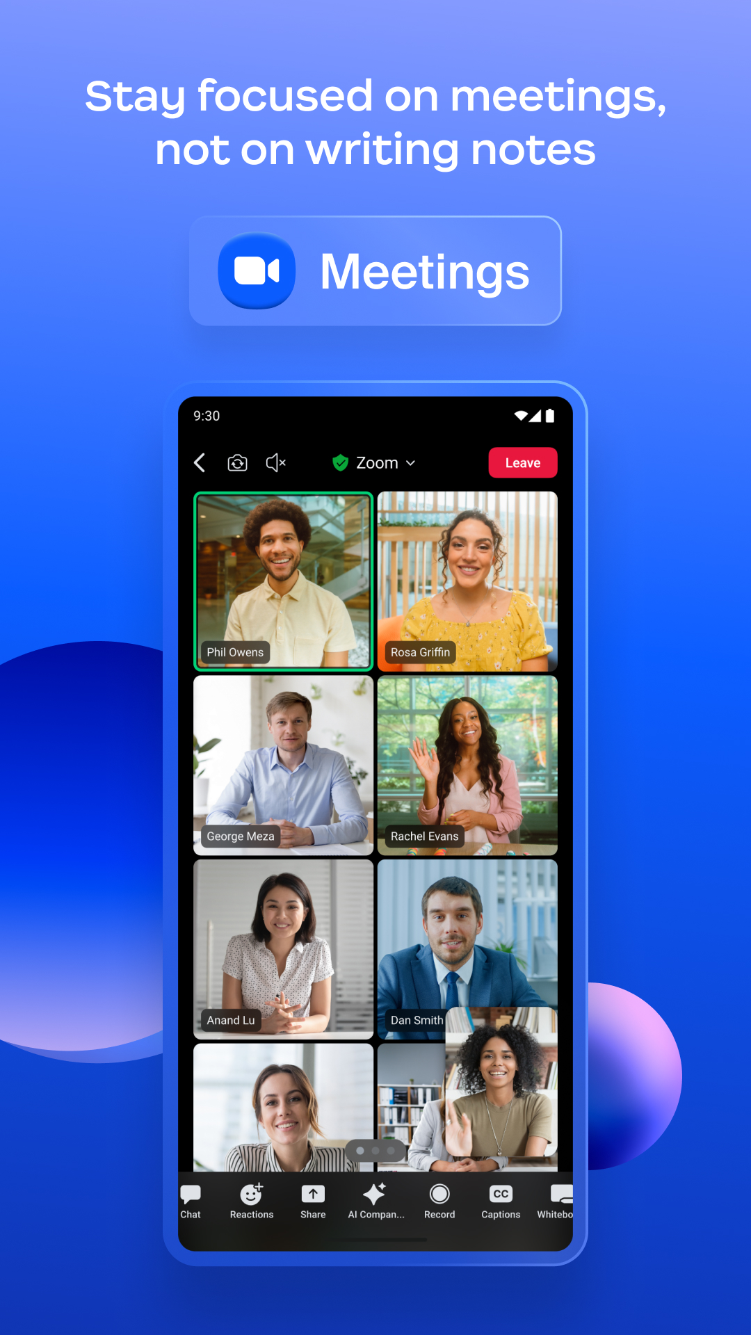 اسکرین شات 5 برنامه زوم - Zoom