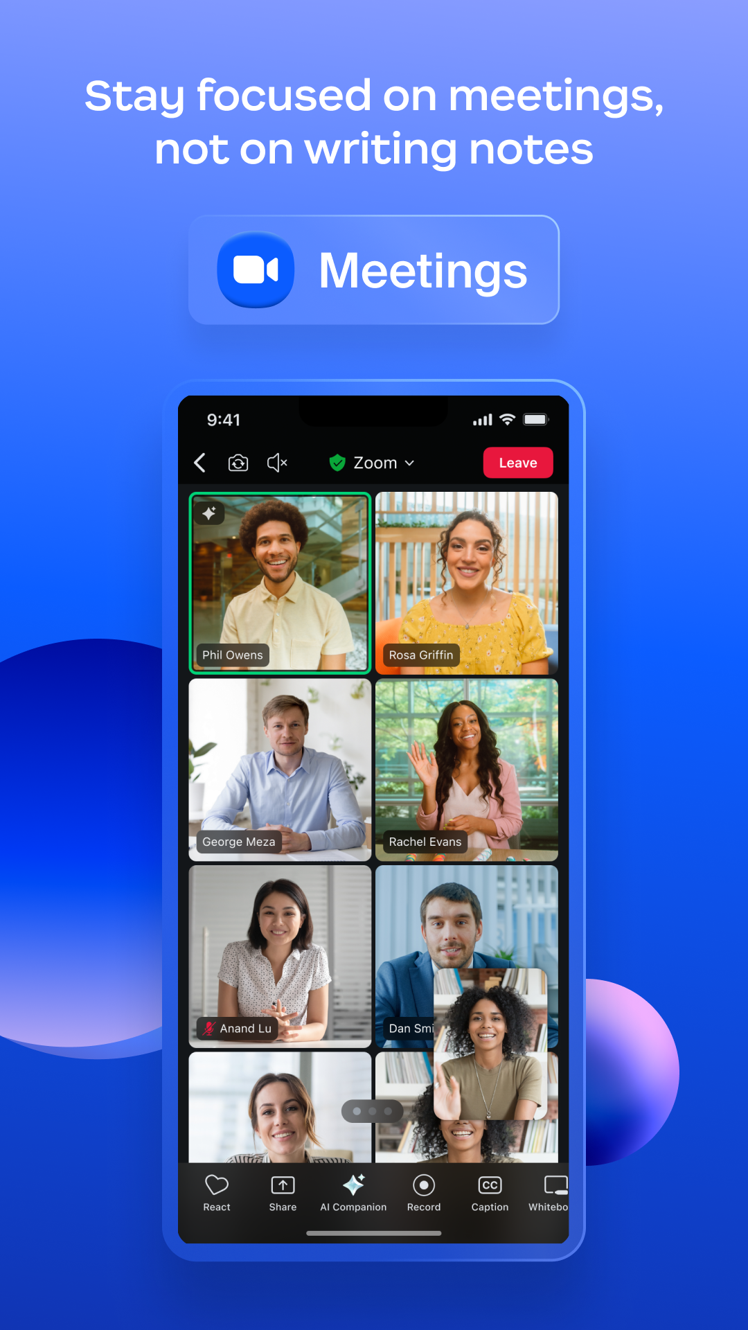 اسکرین شات 5 برنامه زوم - Zoom