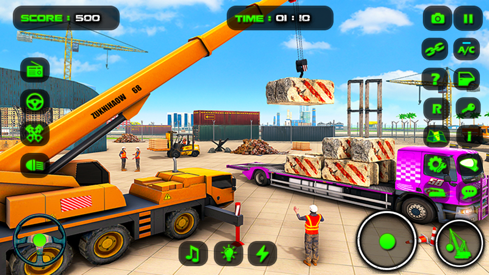 اسکرین شات 4 بازی City Construction: Sand Games