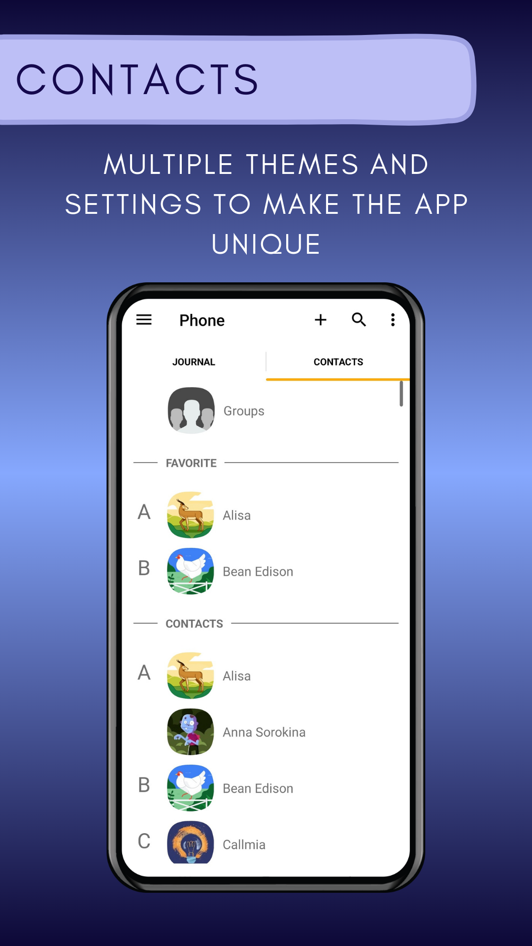 اسکرین شات 3 برنامه Phone + CallApp, Spam Detector