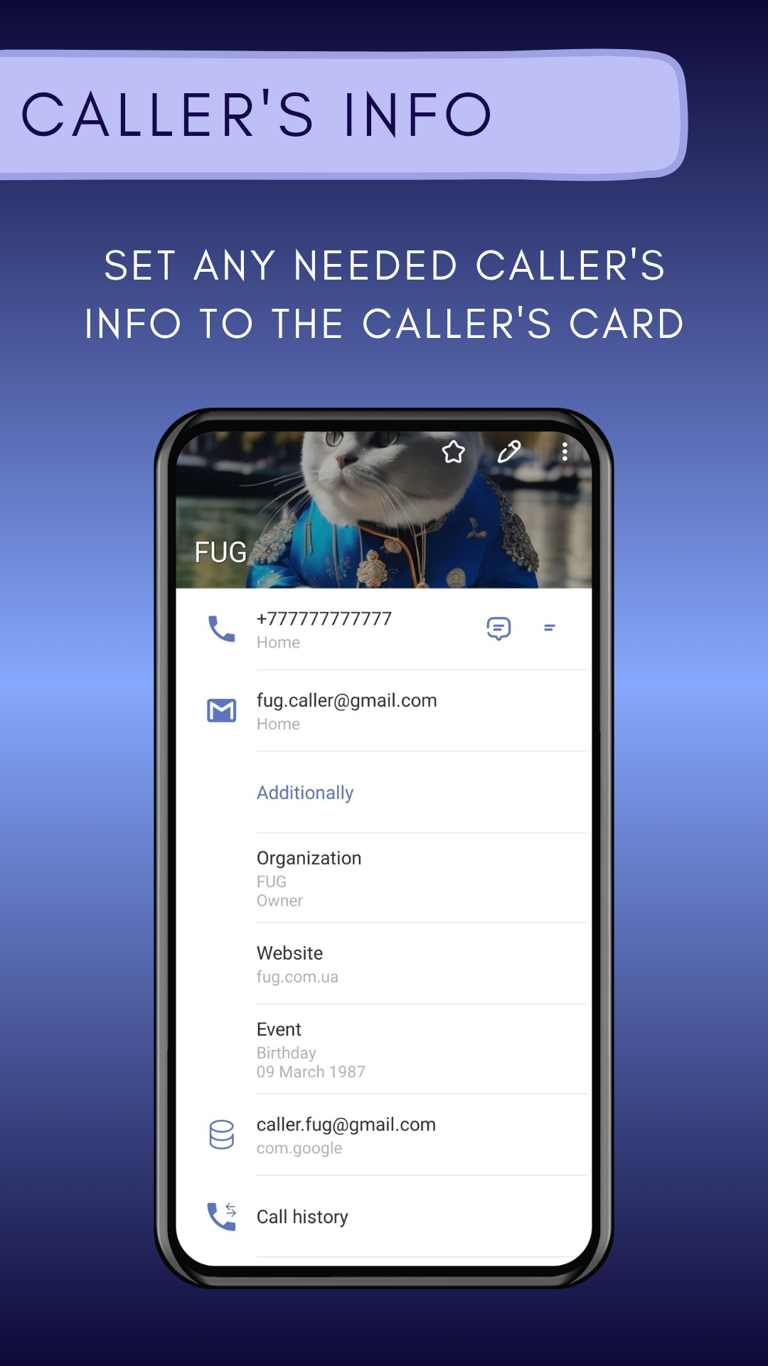 اسکرین شات 7 برنامه Phone + CallApp, Spam Detector