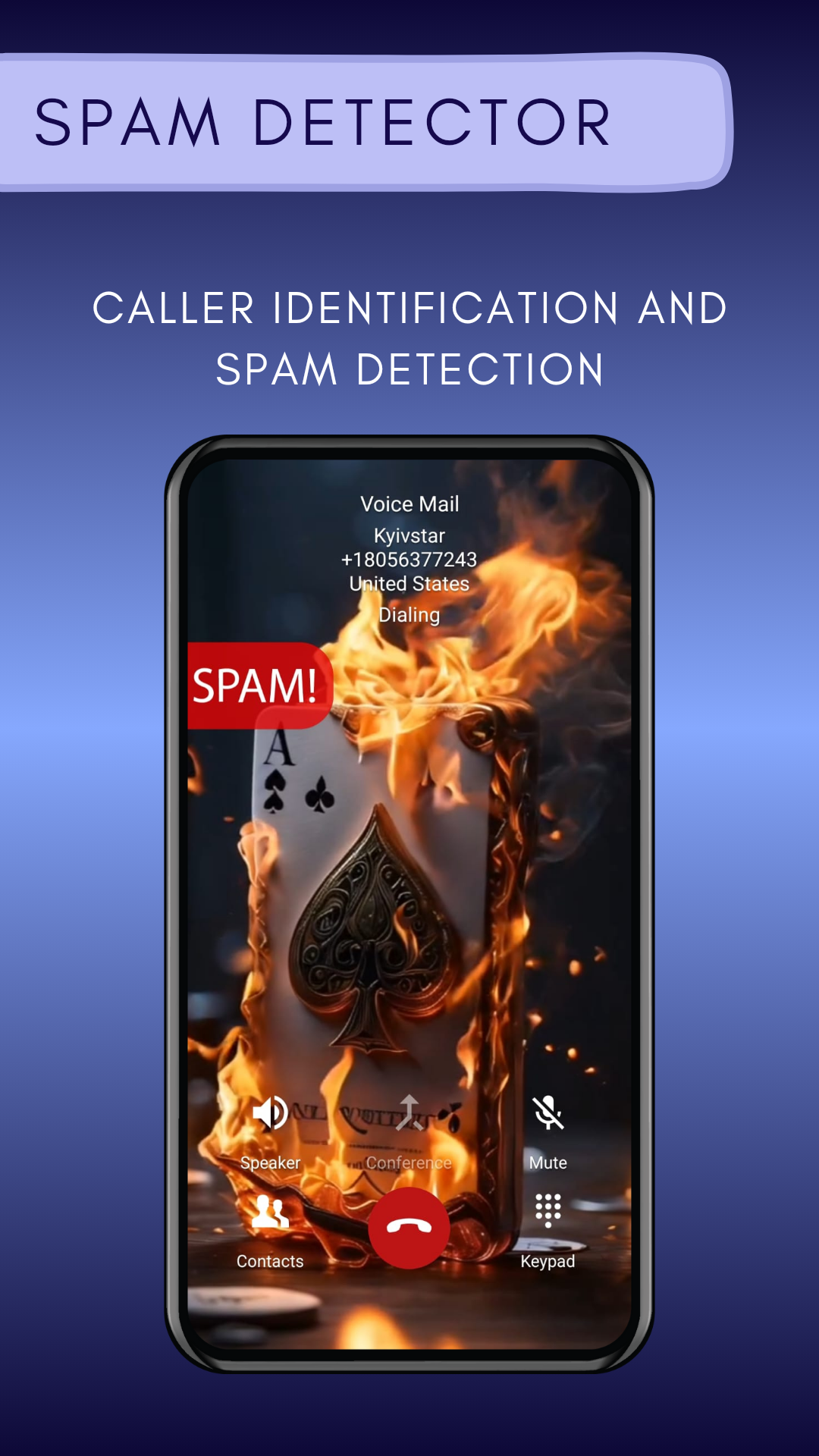 اسکرین شات 1 برنامه Phone + CallApp, Spam Detector