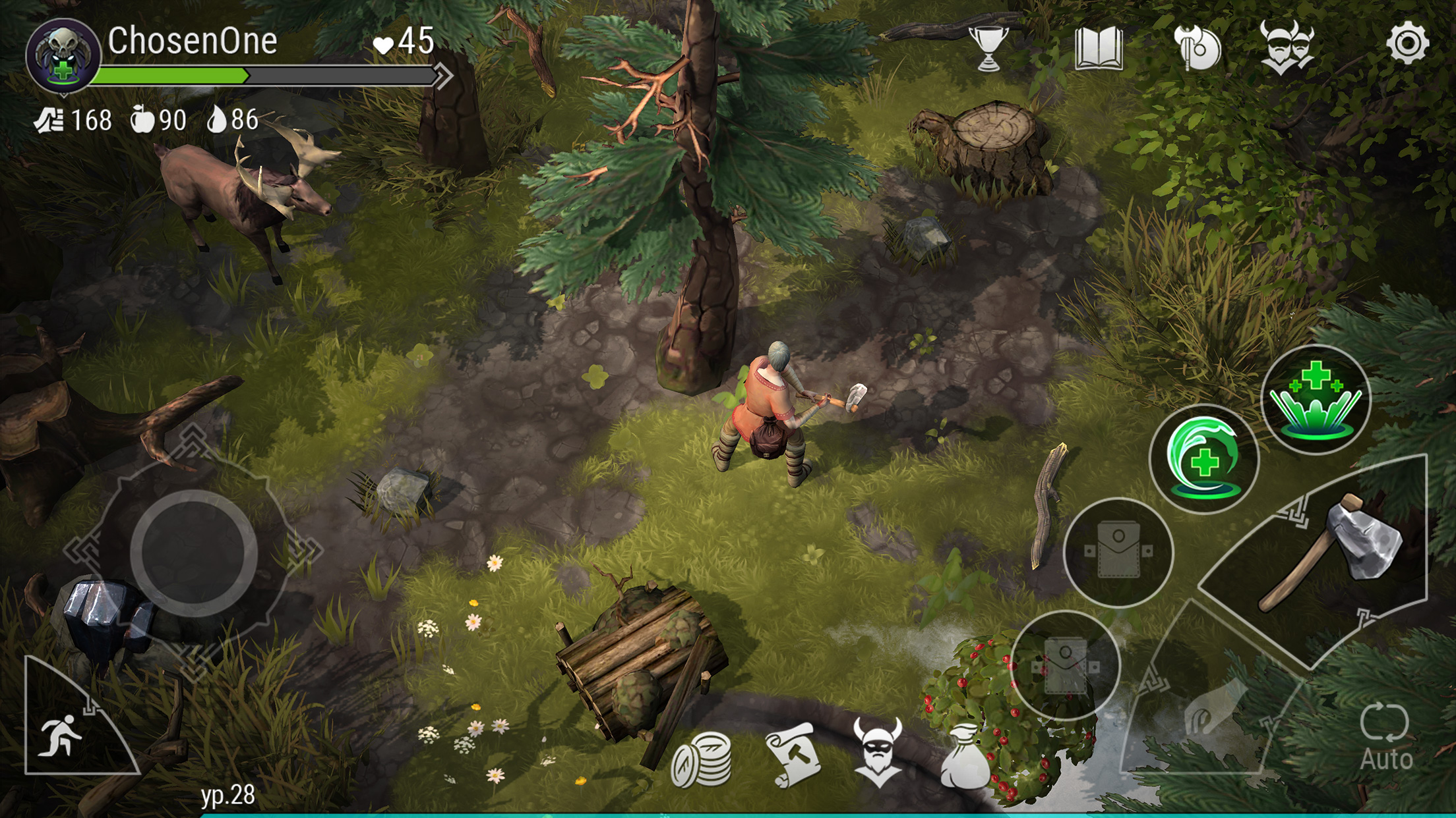 اسکرین شات 1 بازی Frostborn: Action RPG
