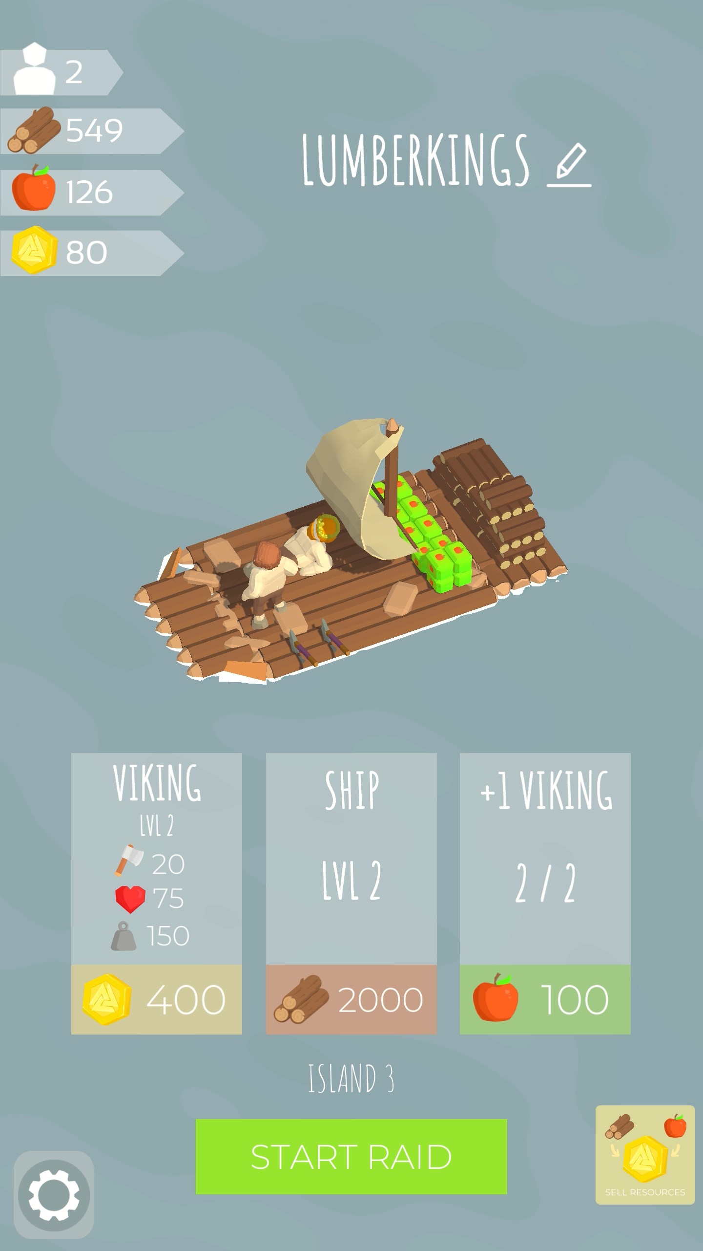 اسکرین شات 1 بازی Vikings of Valheim - Raid Game