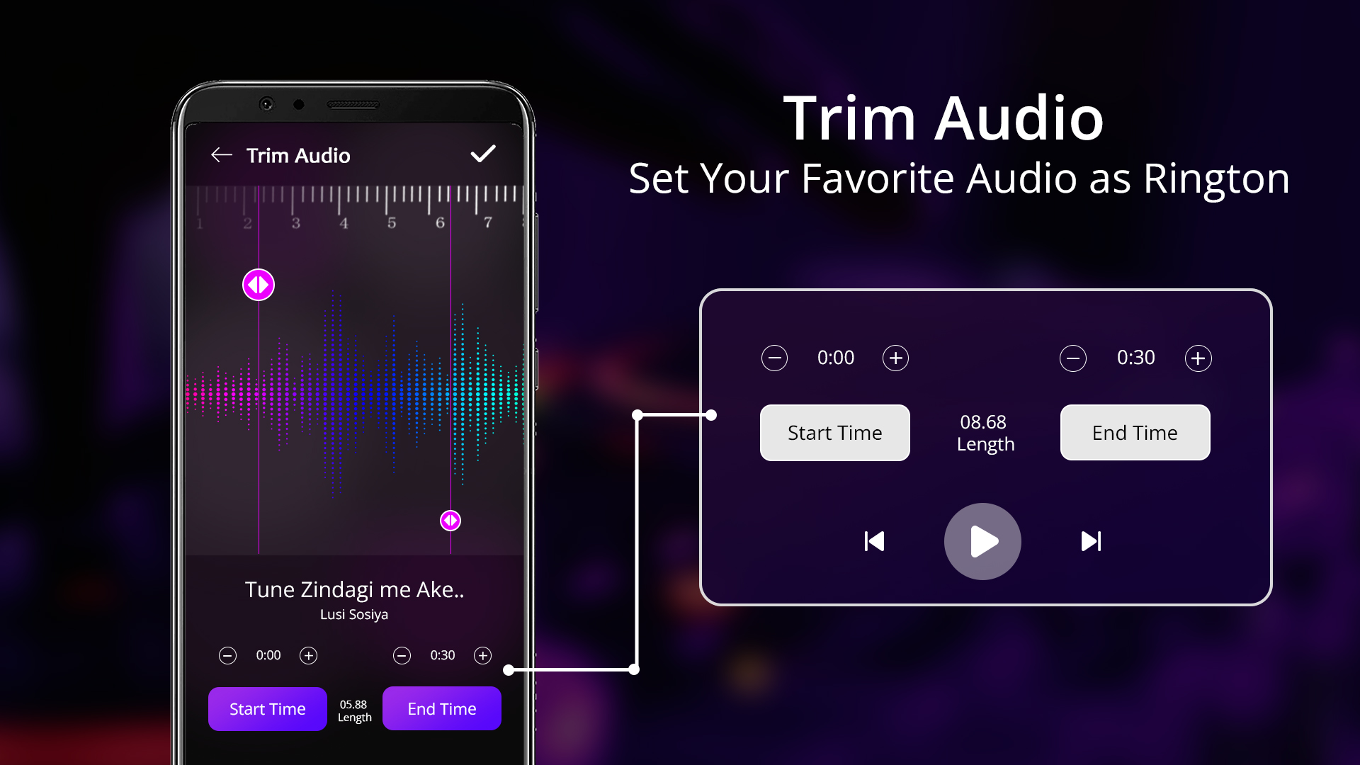 اسکرین شات 6 برنامه Music Player - MP3 Player