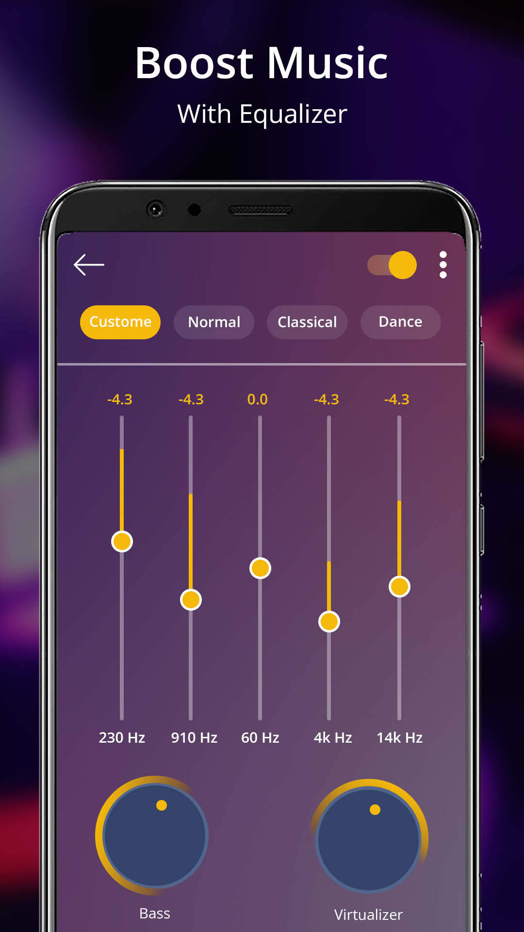 اسکرین شات 4 برنامه Music Player - MP3 Player