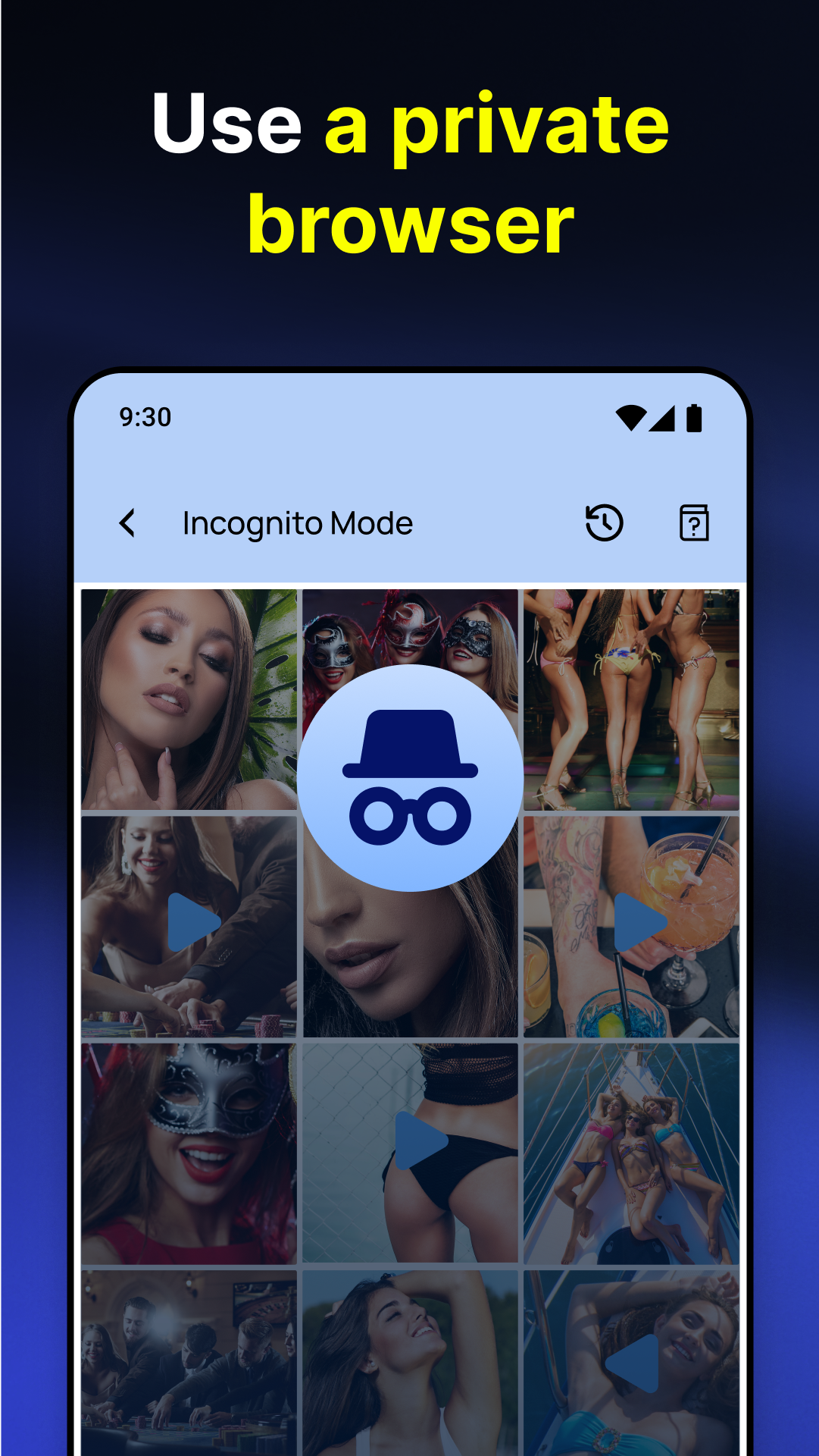 اسکرین شات 5 برنامه Photo Lock App - Hide Pictures