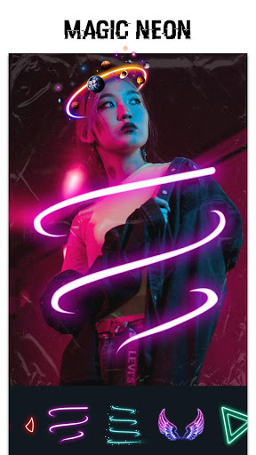 اسکرین شات 2 برنامه Glitch Photo Editor & Glitch Video Effect