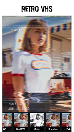اسکرین شات 4 برنامه Glitch Photo Editor & Glitch Video Effect