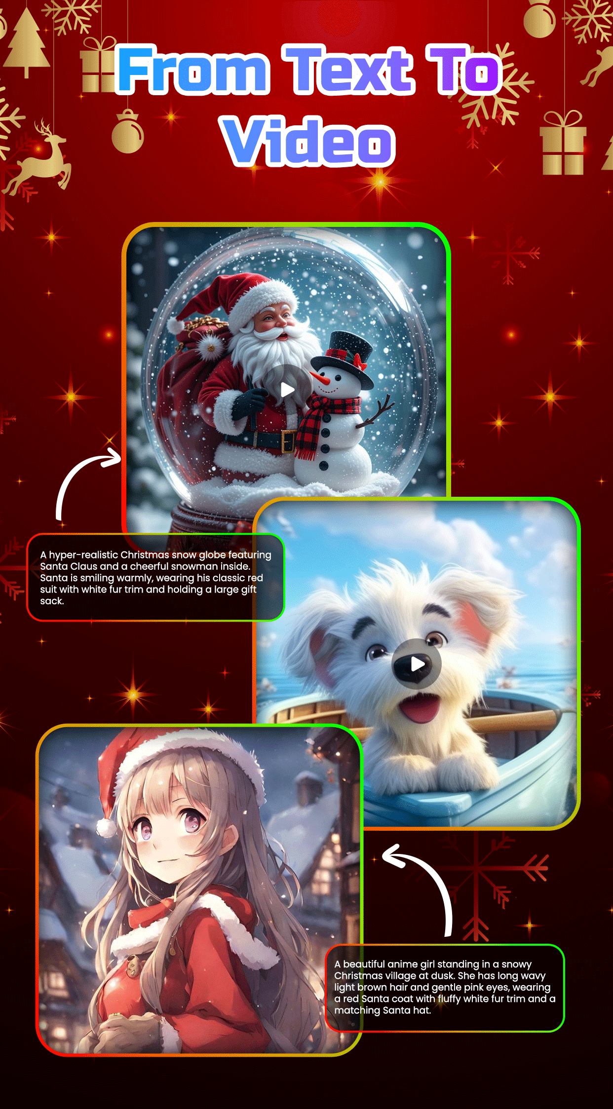 اسکرین شات 2 برنامه AI Video Generator: FlixAI