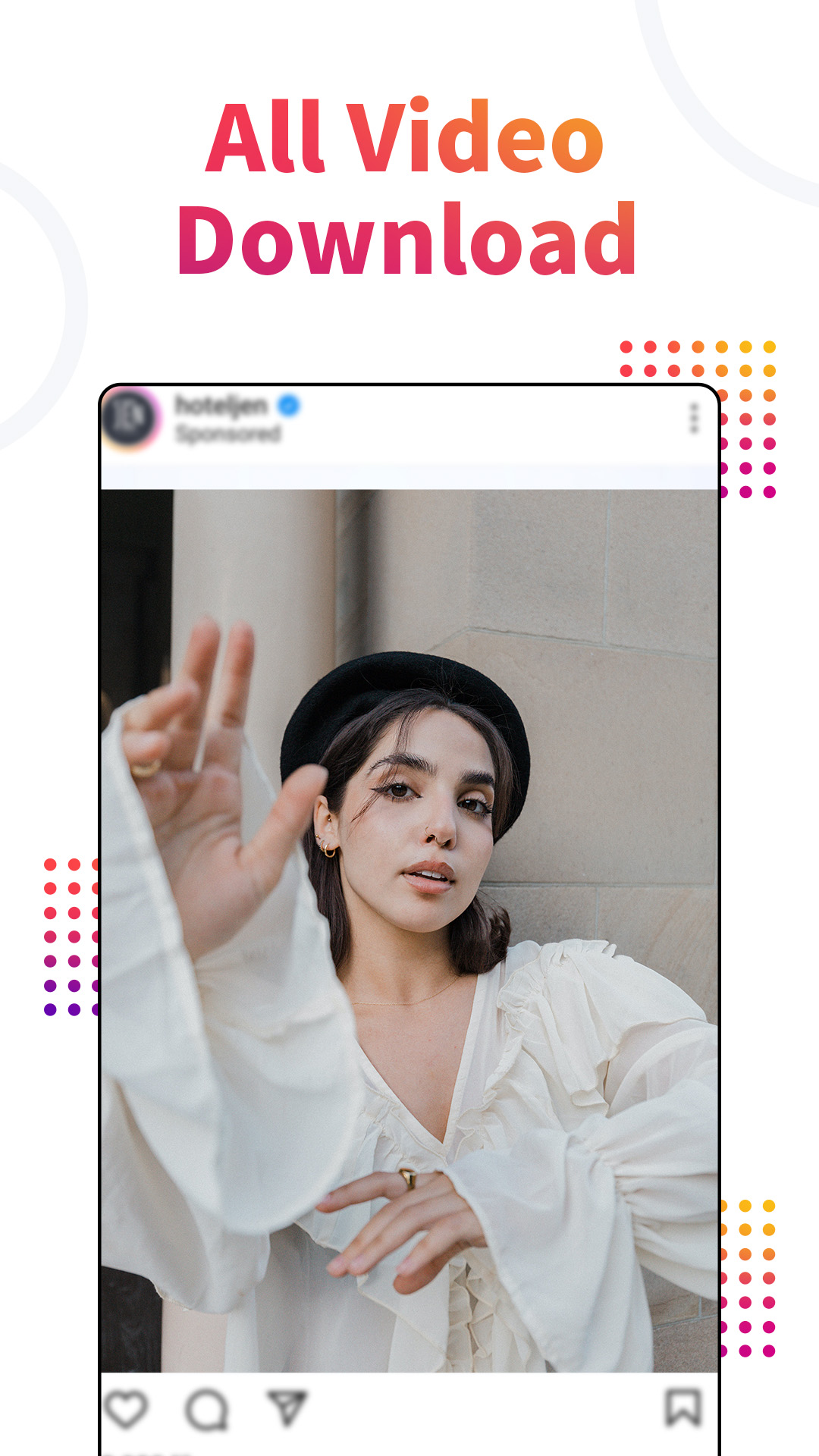 اسکرین شات 1 برنامه Video downloader, download app
