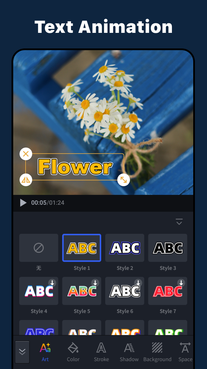 اسکرین شات 6 برنامه OviCut - Smart Video Editor