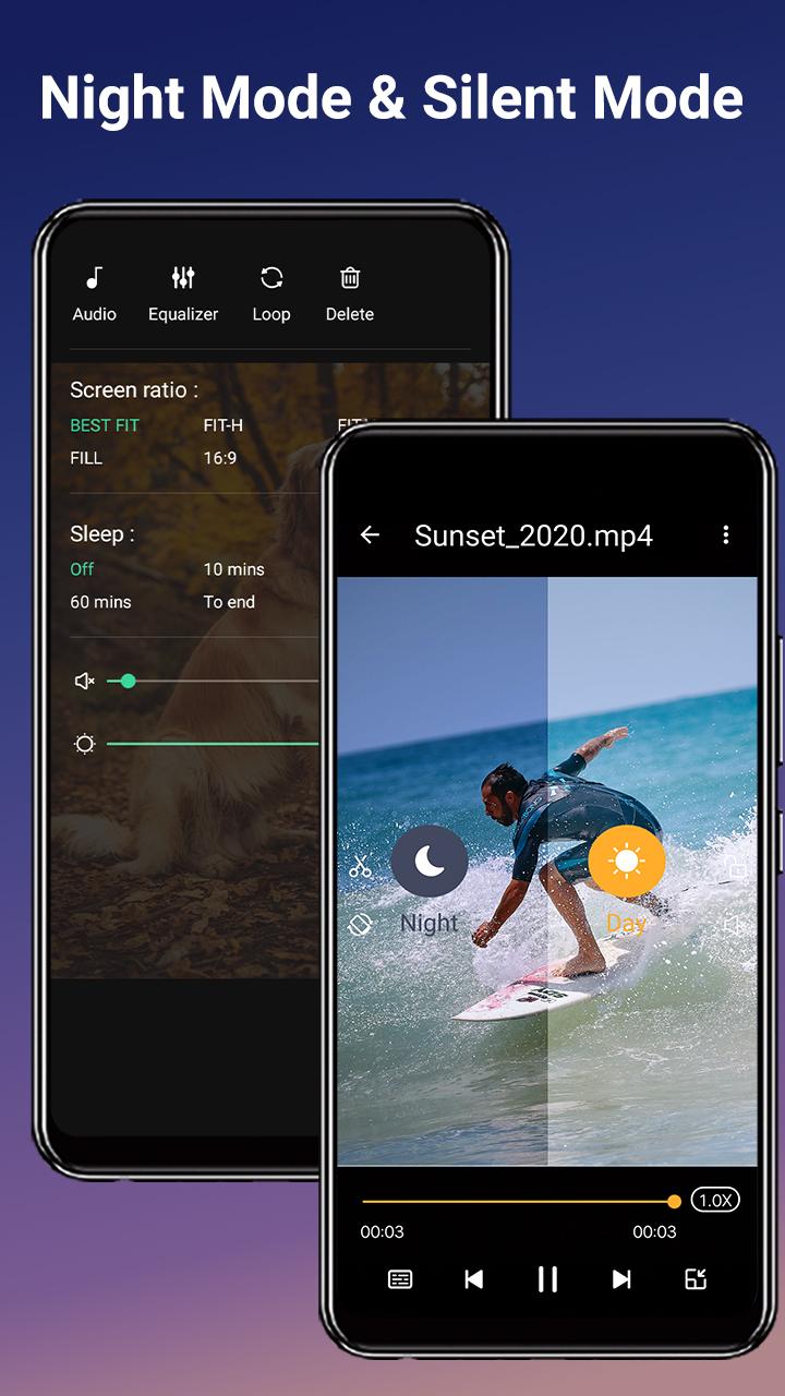 اسکرین شات 5 برنامه Video Player - All Format HD