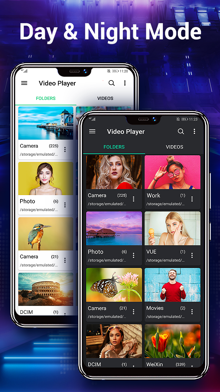اسکرین شات 7 برنامه Video Player Media All Format