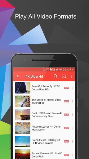 اسکرین شات 4 برنامه Video Player