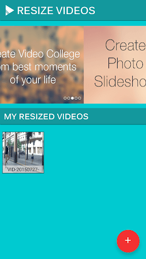 اسکرین شات 1 برنامه Video Resizer
