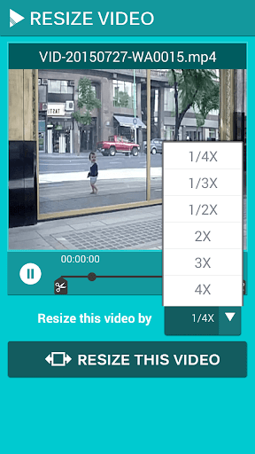 اسکرین شات 3 برنامه Video Resizer