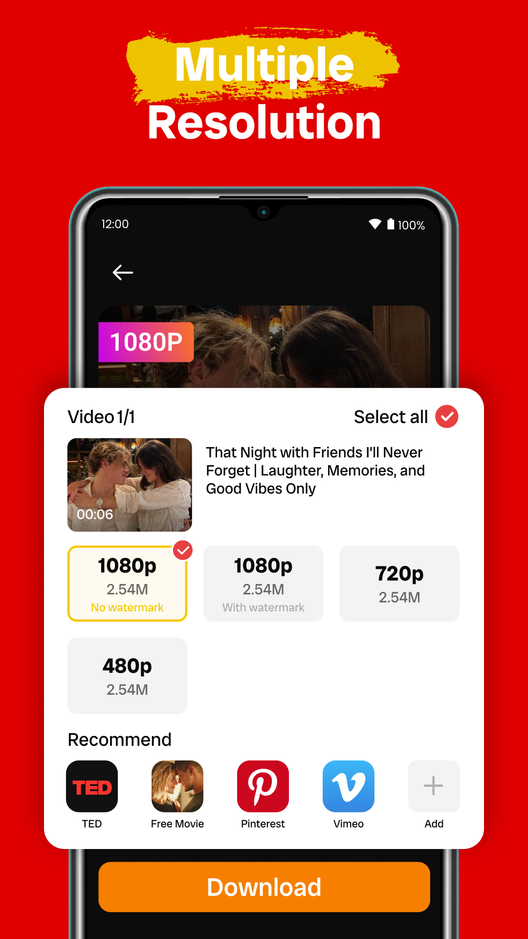 اسکرین شات 6 برنامه Video Downloader Browser