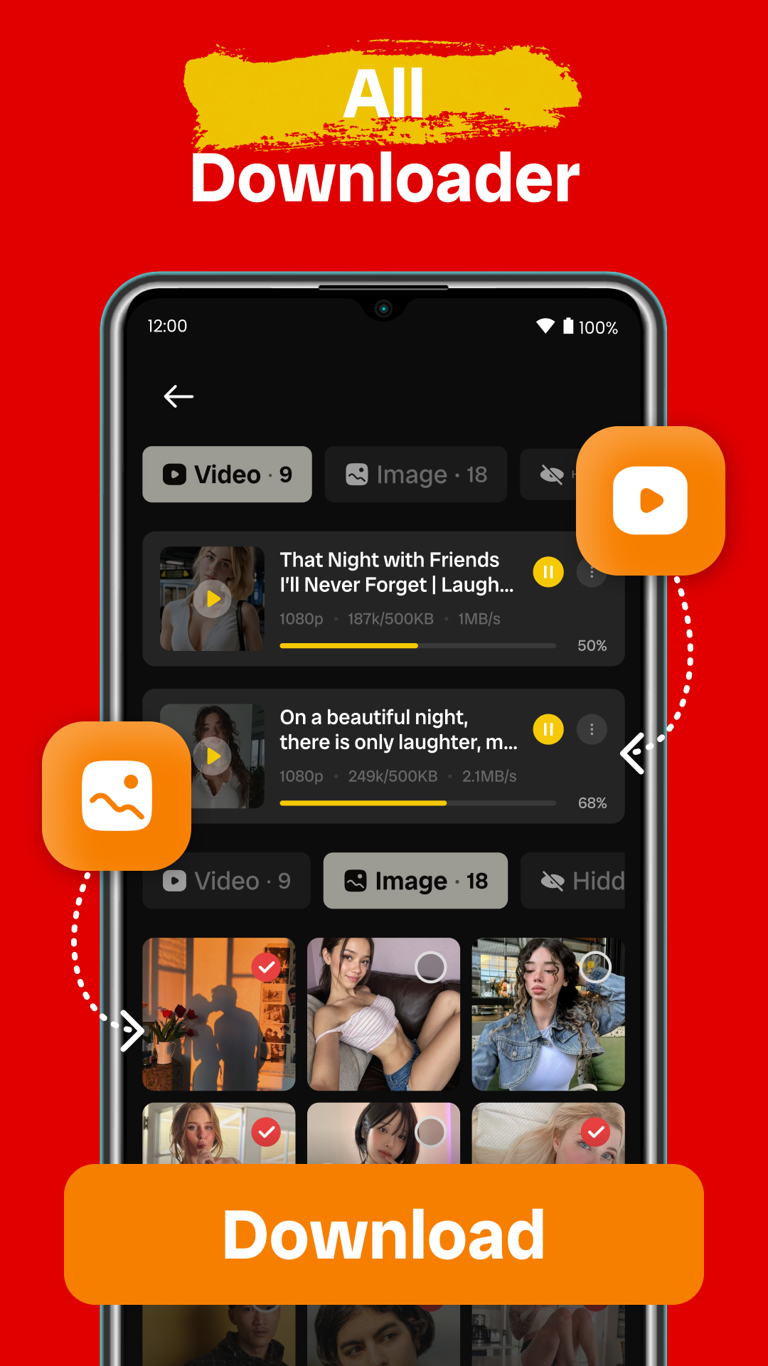 اسکرین شات 1 برنامه Video Downloader Browser