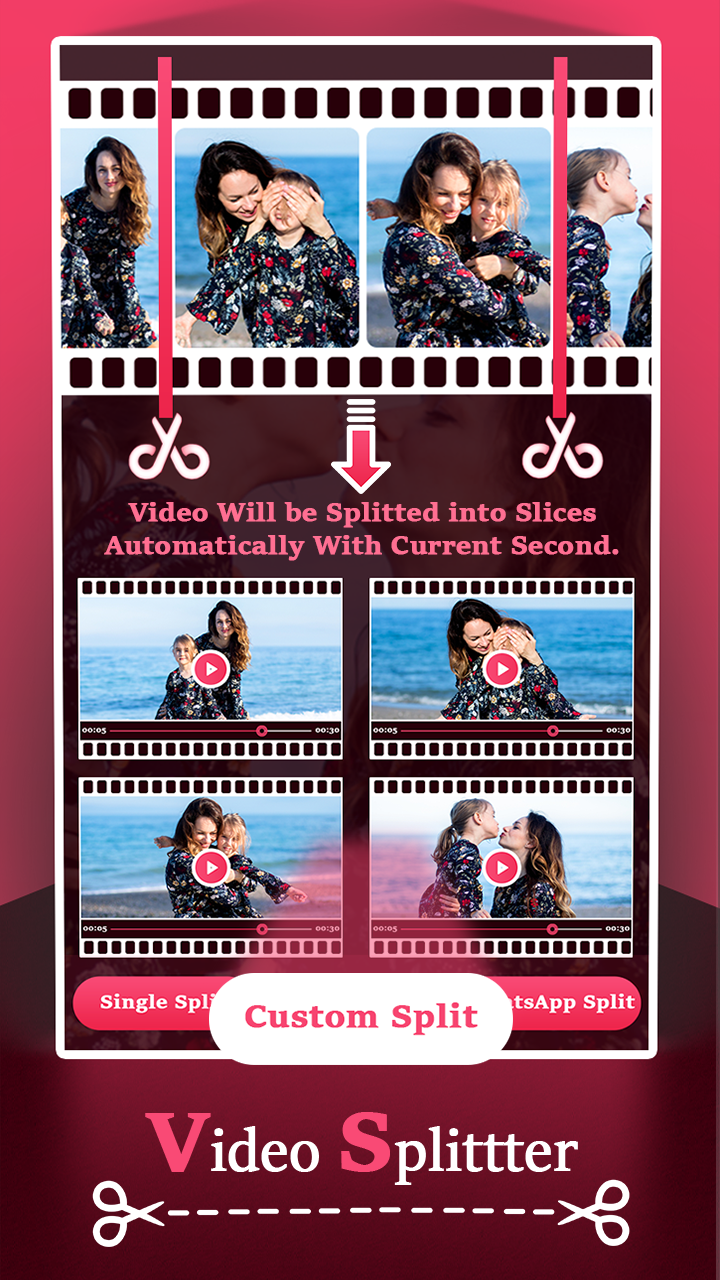 اسکرین شات 2 برنامه Video Splitter