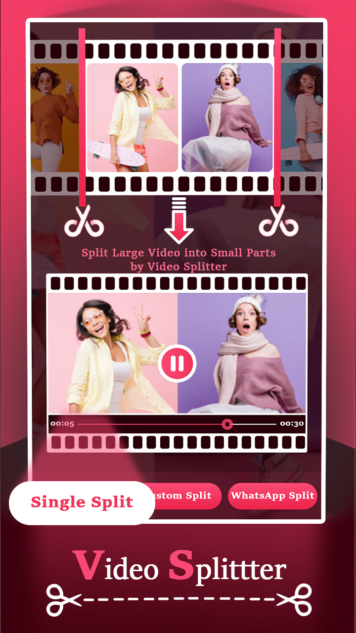 اسکرین شات 1 برنامه Video Splitter