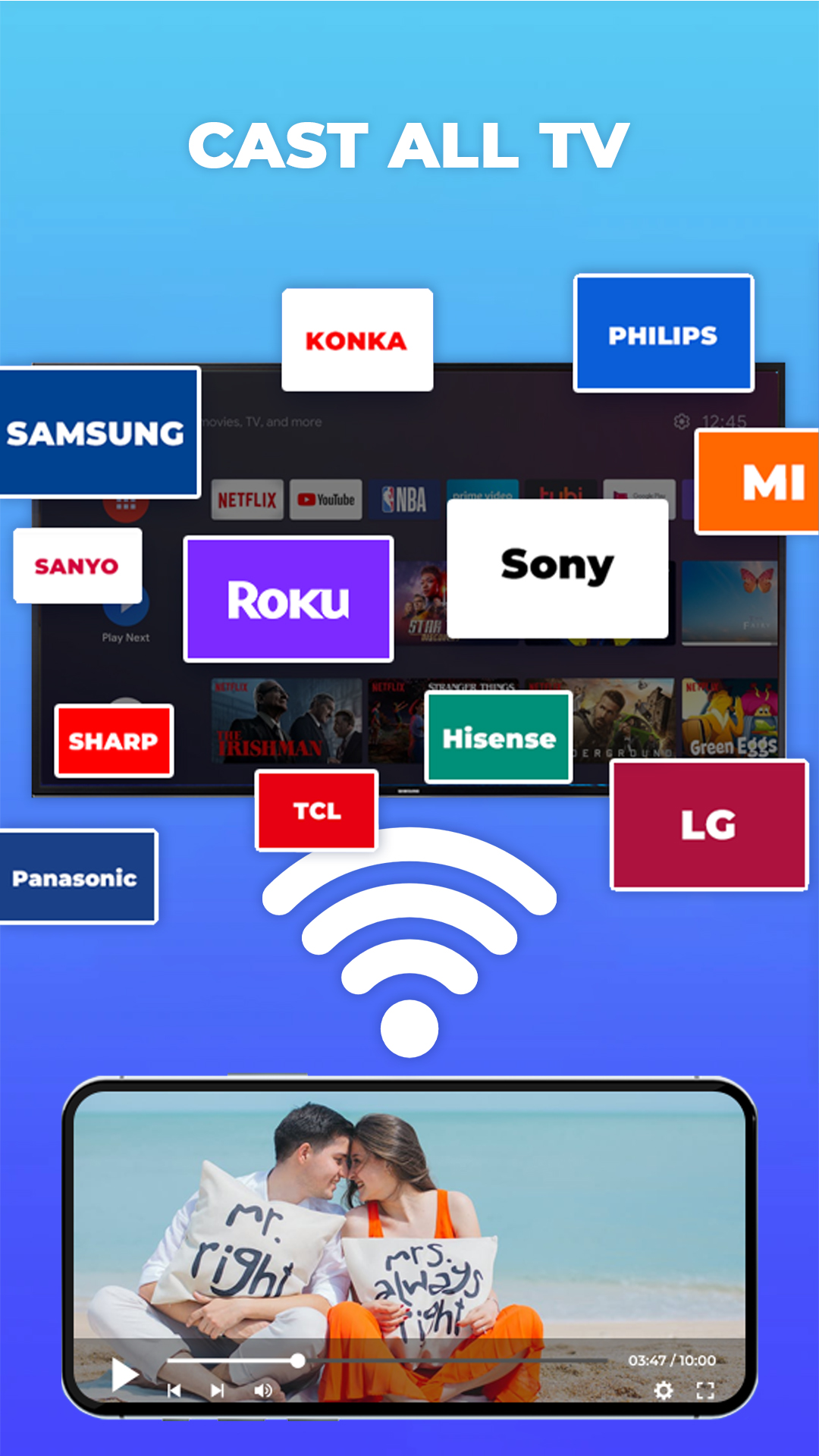 اسکرین شات 4 برنامه Screen Mirroring View: TV Cast