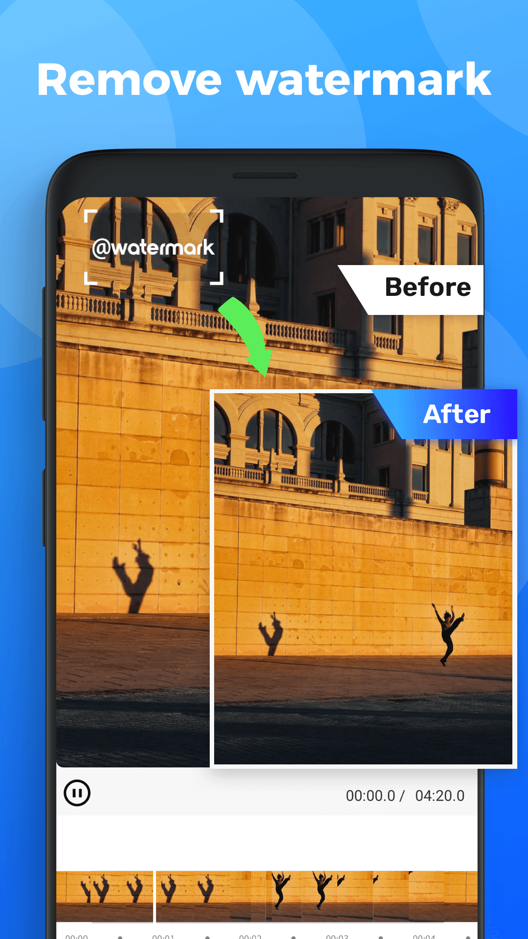اسکرین شات 1 برنامه Watermark remover, Logo eraser