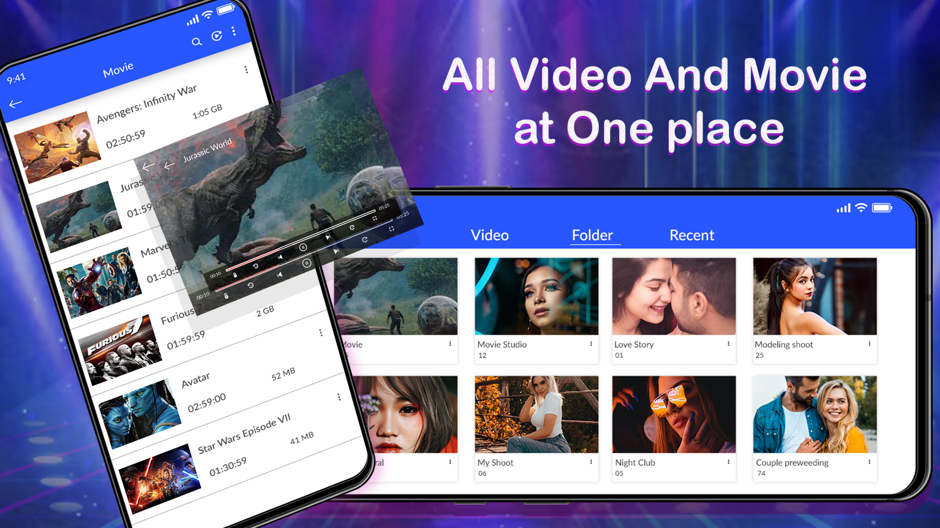 اسکرین شات 3 برنامه Video Player