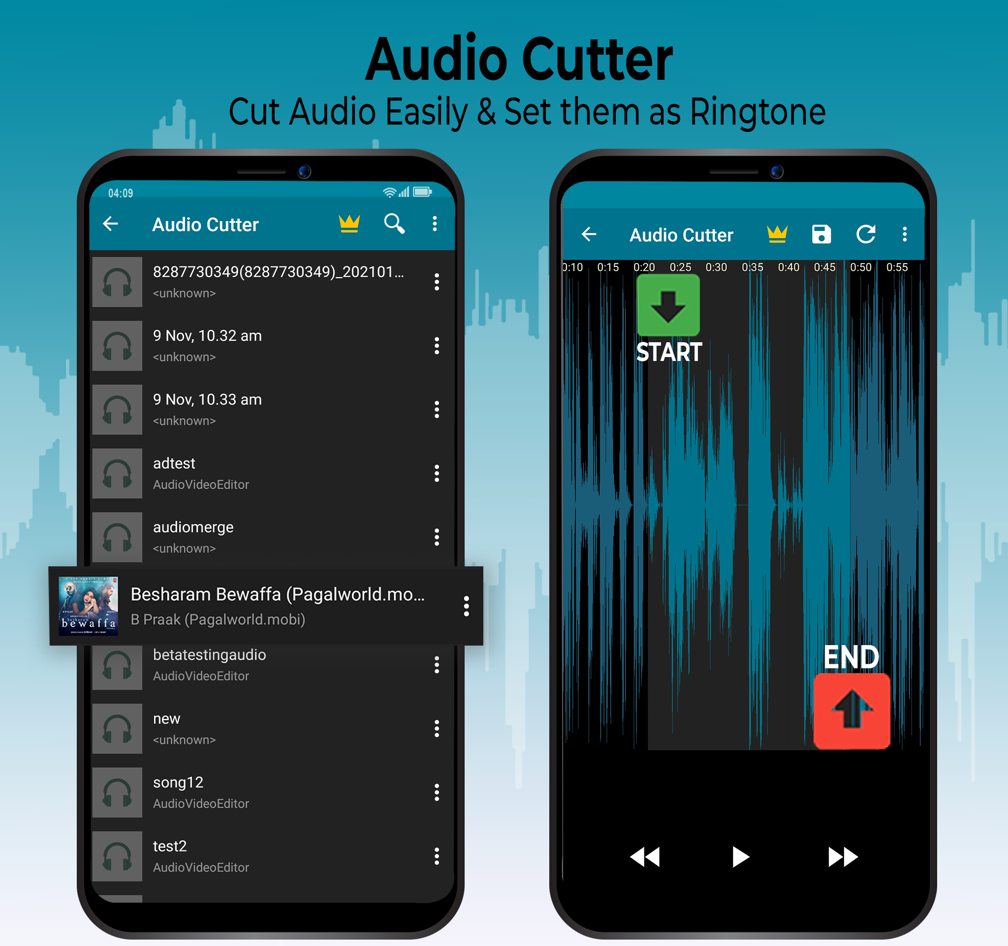 اسکرین شات 5 برنامه Video to Audio- Video to MP3