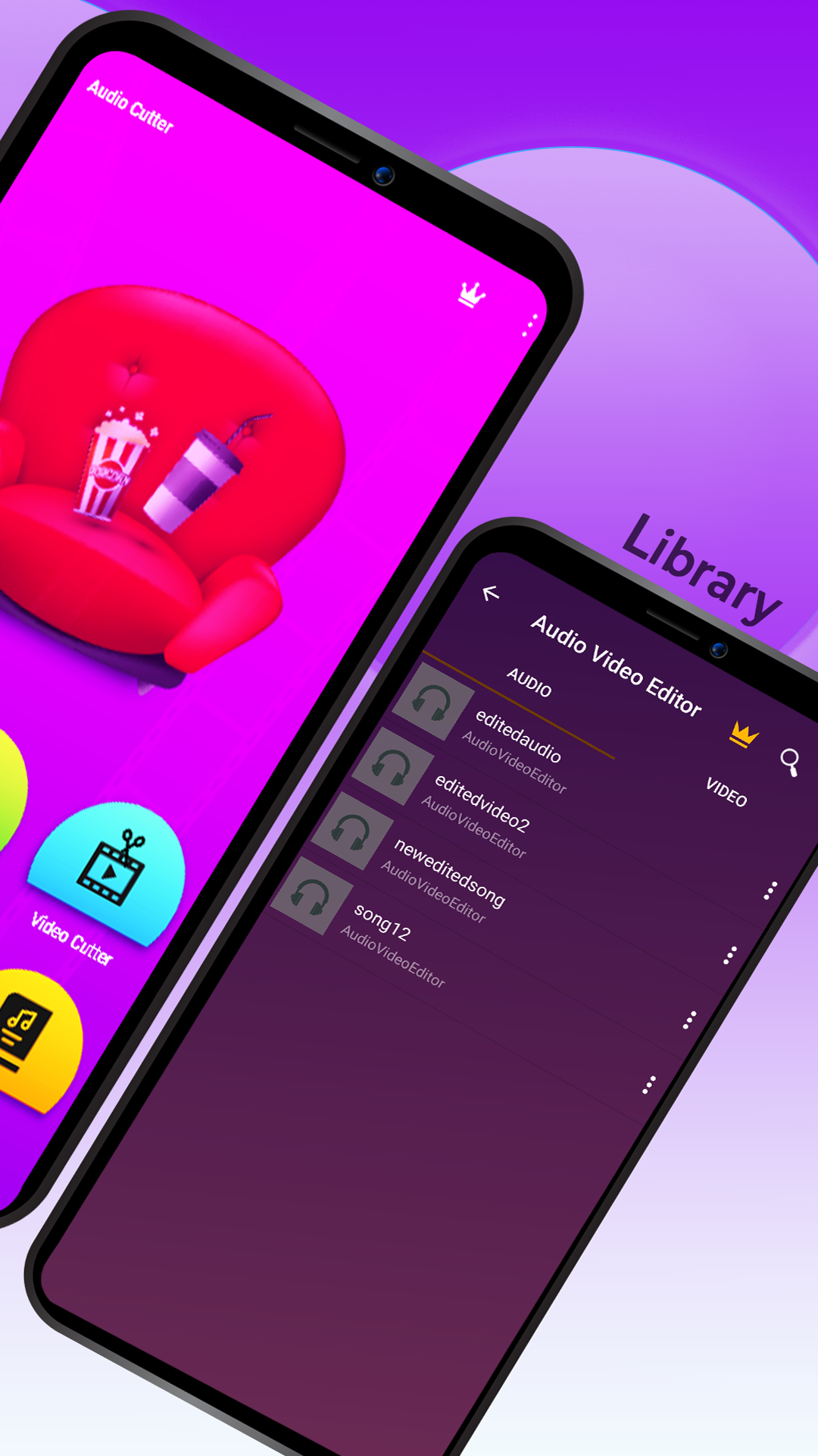 اسکرین شات 2 برنامه Video to Audio- Video to MP3