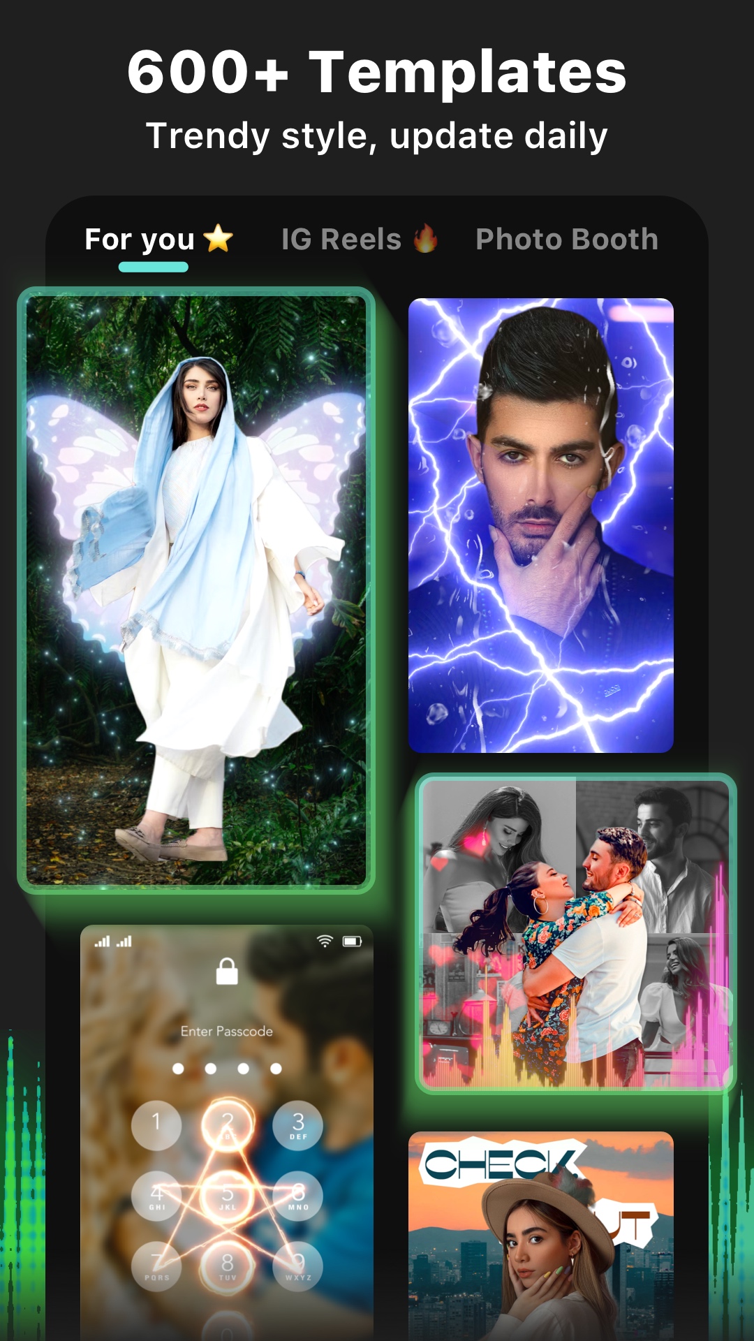 اسکرین شات 1 برنامه Reels & Video Editor - inMelo