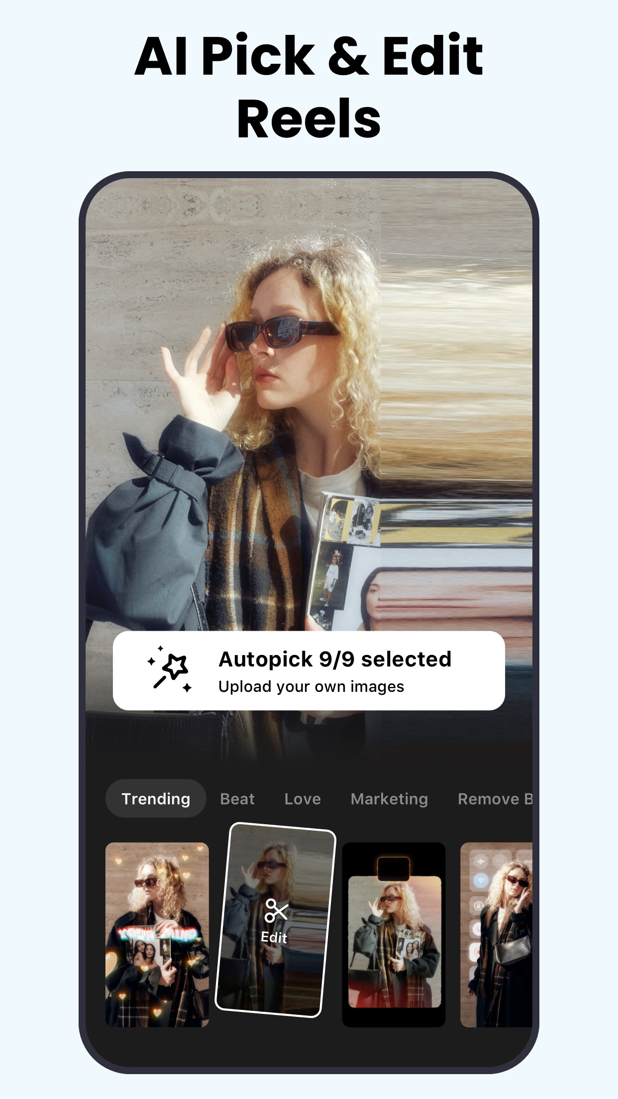 اسکرین شات 7 برنامه Reels & Video Editor - inMelo