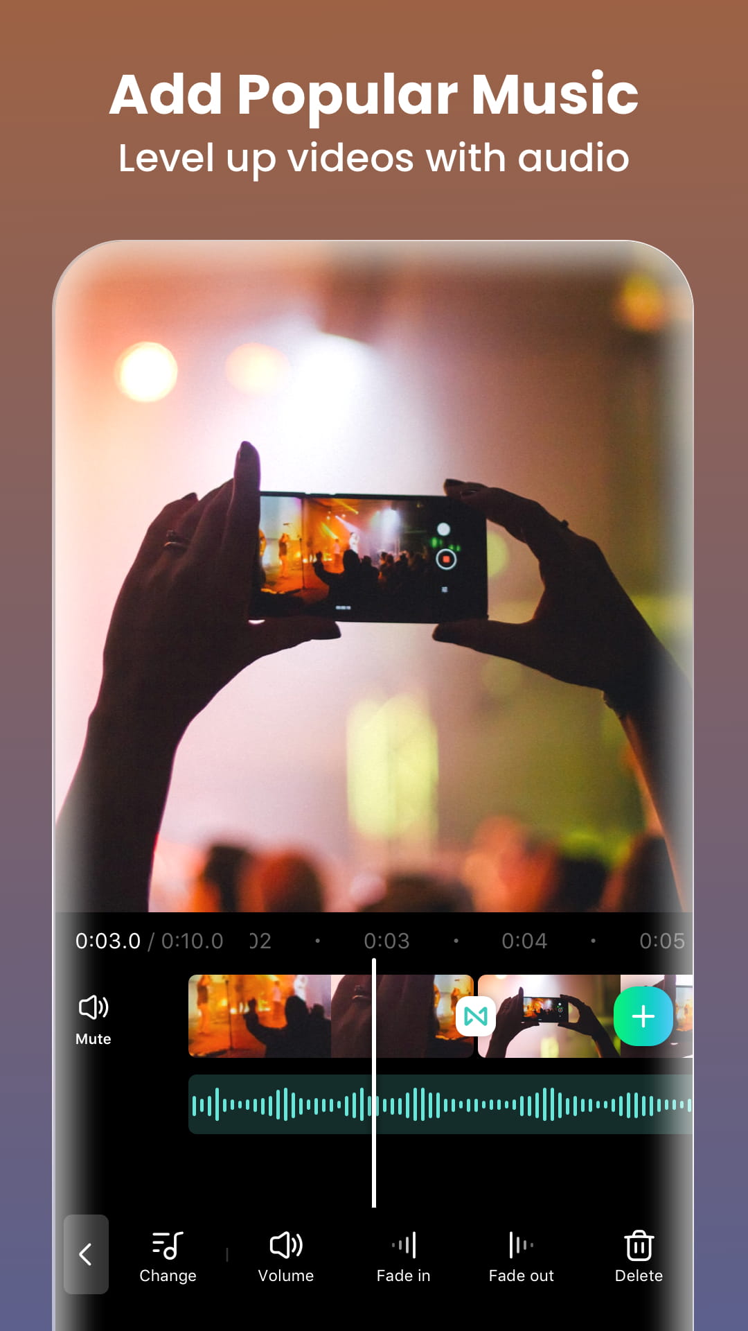 اسکرین شات 7 برنامه Music Video Editor - inMelo