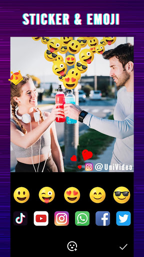 اسکرین شات 3 برنامه Video Effects Editor & Magic Video Star - UniVideo