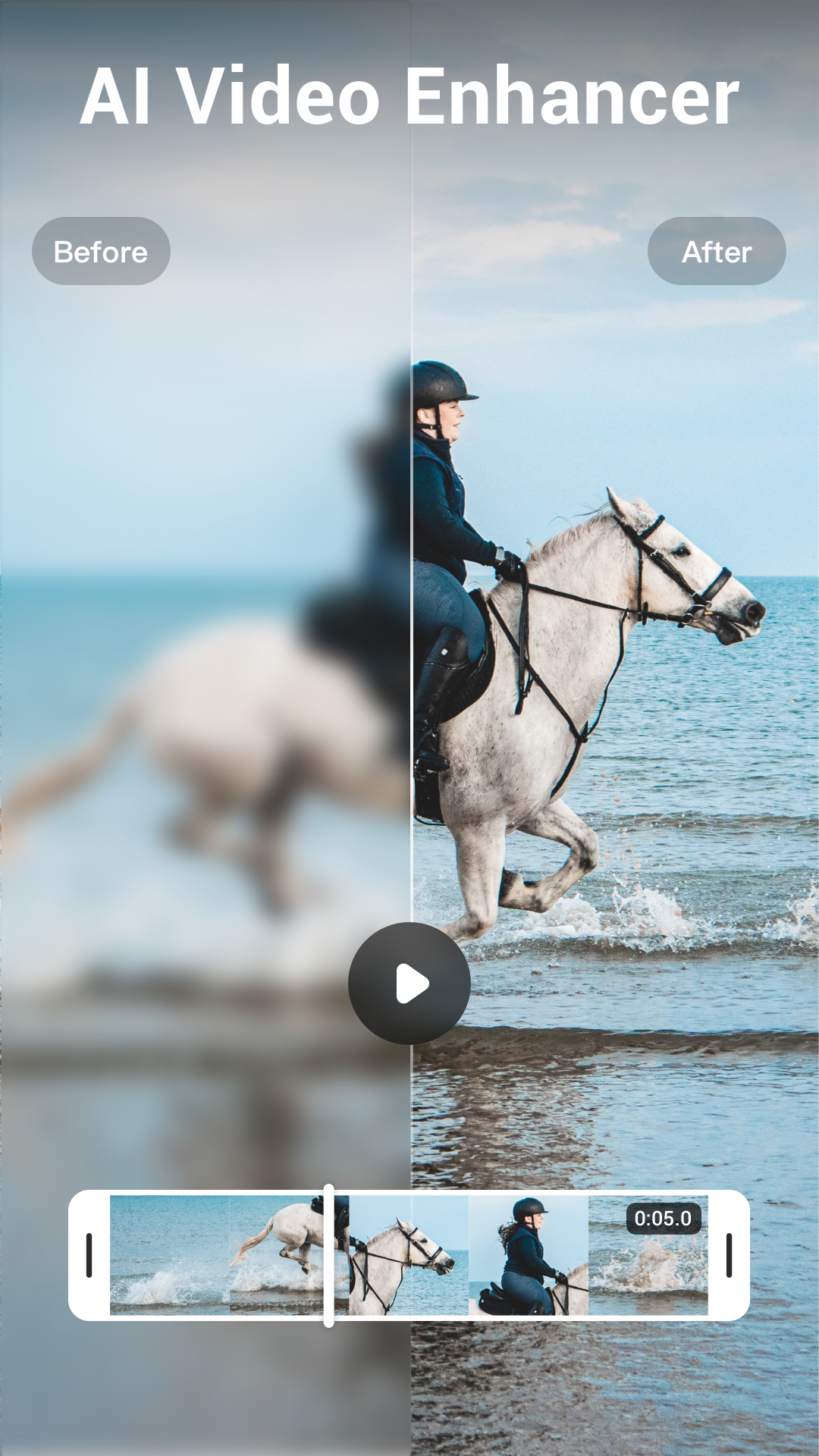 اسکرین شات 1 برنامه AI Video Enhancer - Utool