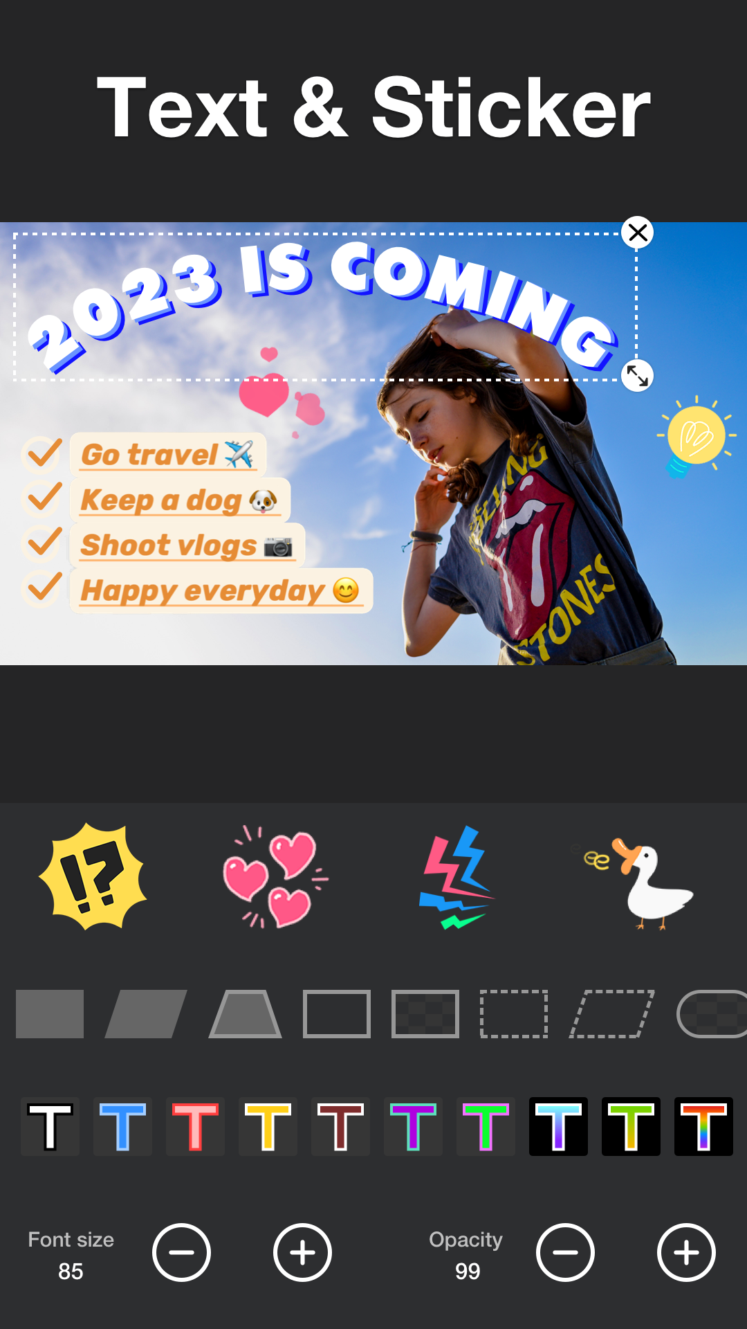 اسکرین شات 3 برنامه Vlog video editor maker: VlogU