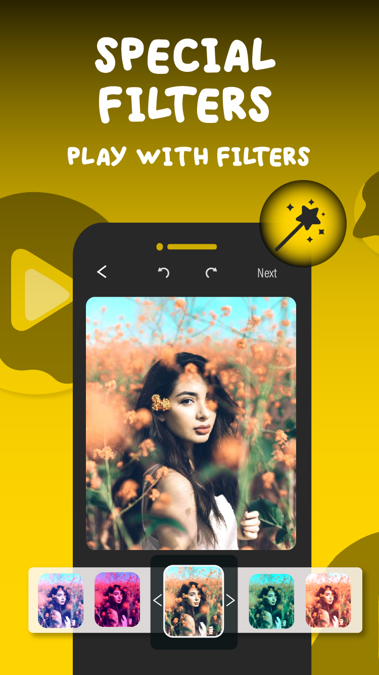 اسکرین شات 6 برنامه Snack point Video Status Maker