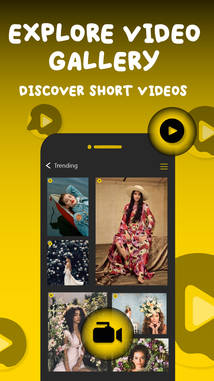 اسکرین شات 4 برنامه Snack point Video Status Maker
