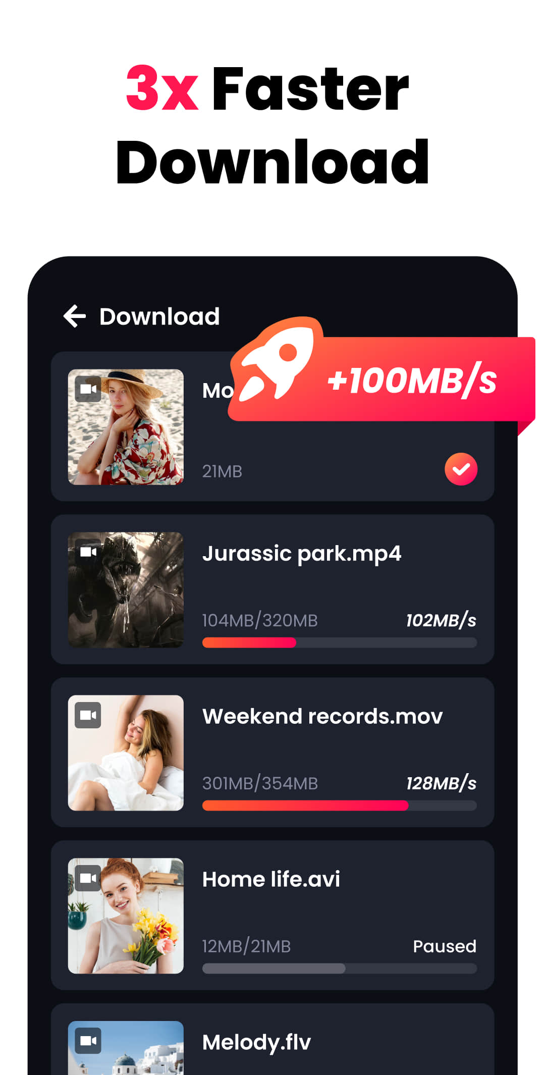 اسکرین شات 6 برنامه All Video Downloader & Player