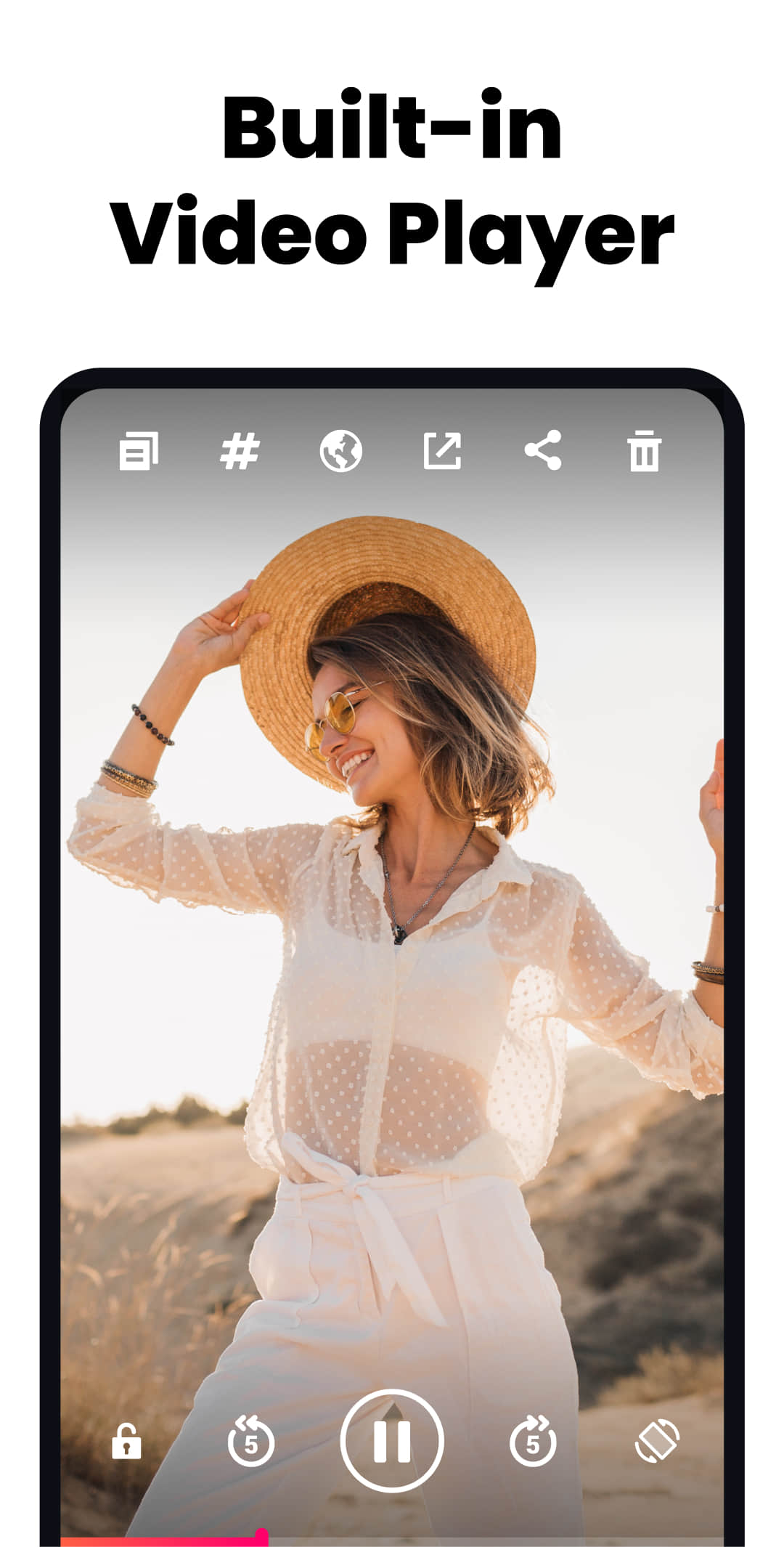 اسکرین شات 3 برنامه All Video Downloader & Player
