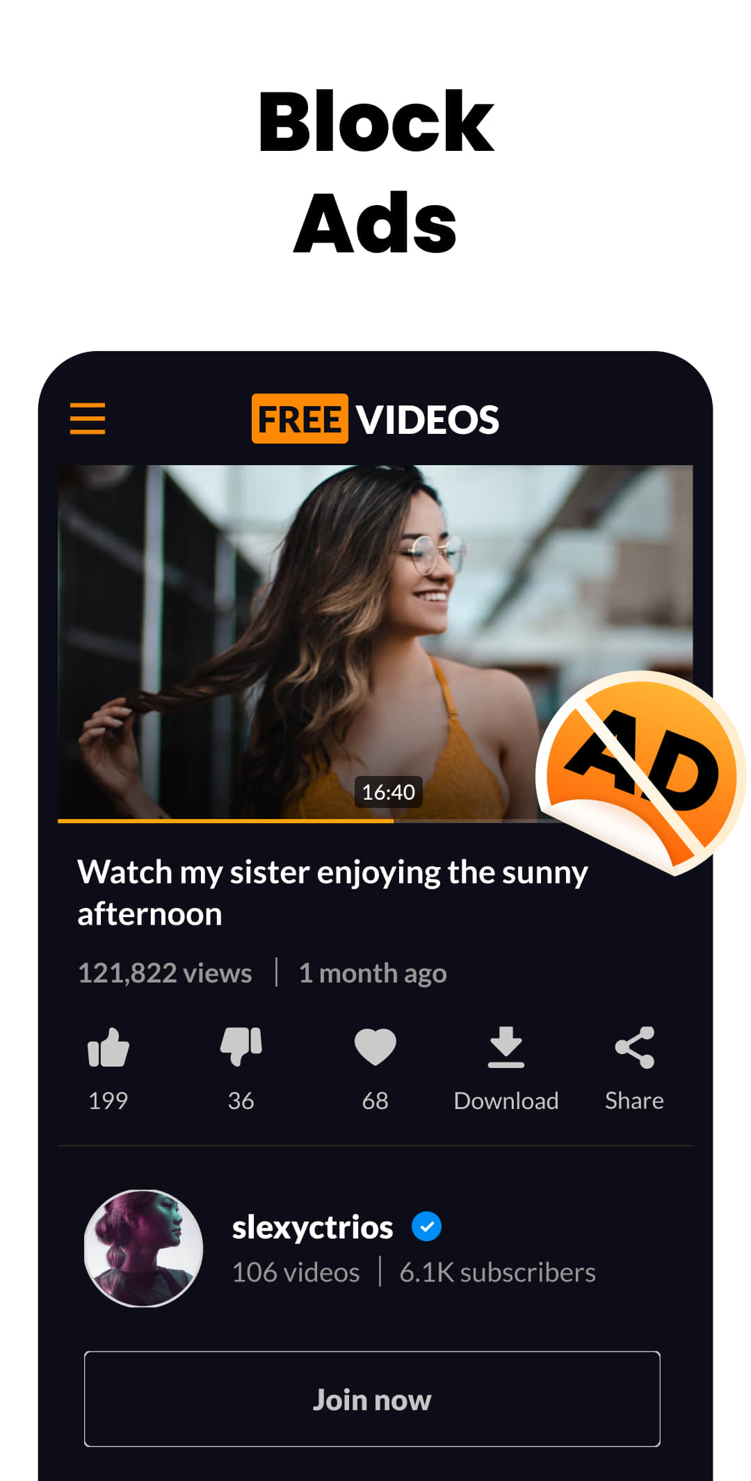 اسکرین شات 4 برنامه All Video Downloader & Player