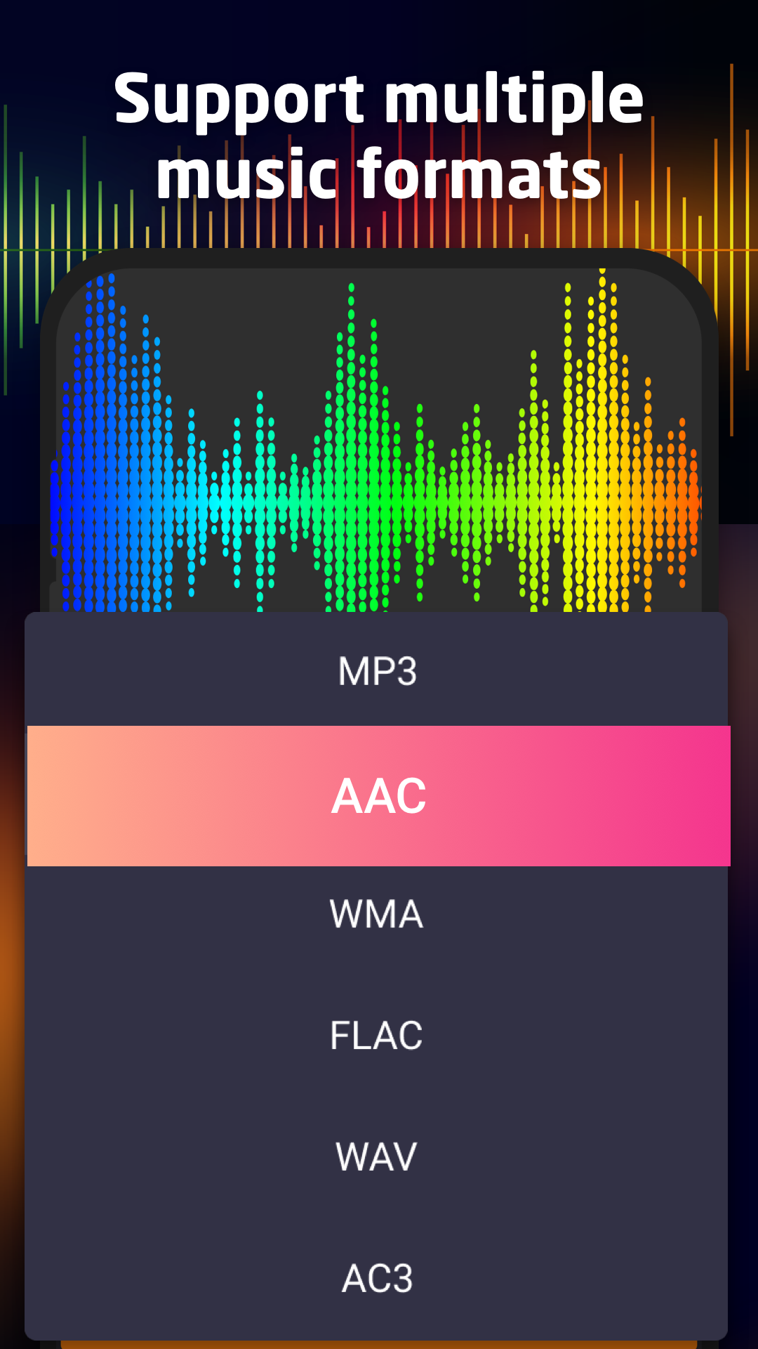 اسکرین شات 3 برنامه MP3 Converter - Video to MP3