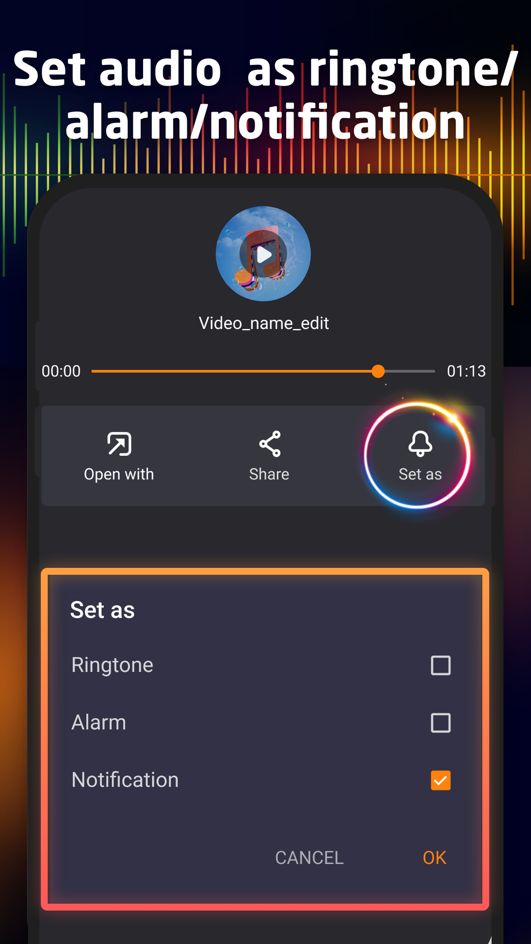 اسکرین شات 5 برنامه MP3 Converter - Video to MP3
