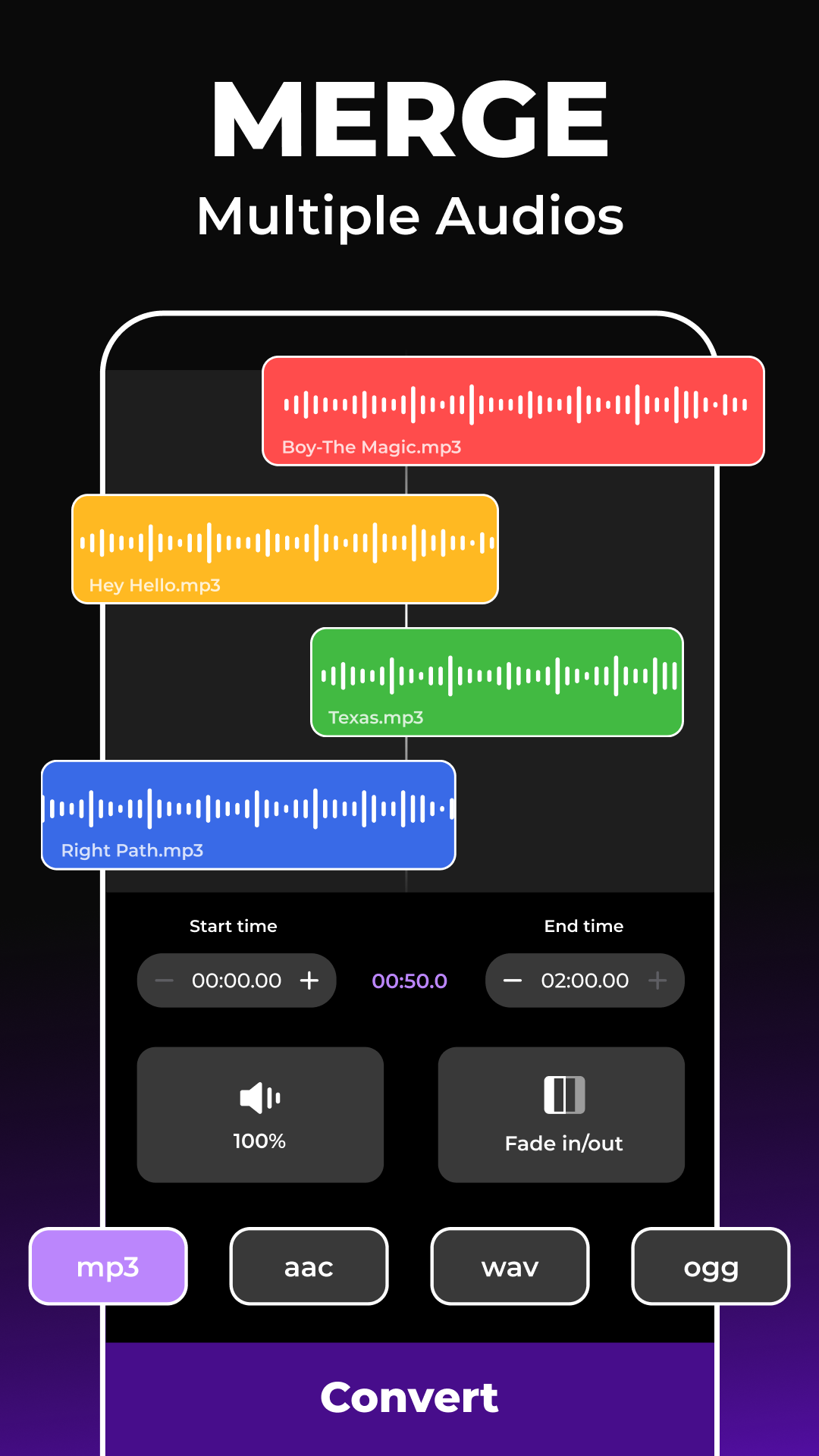 اسکرین شات 5 برنامه Video to MP3 - Media Converter