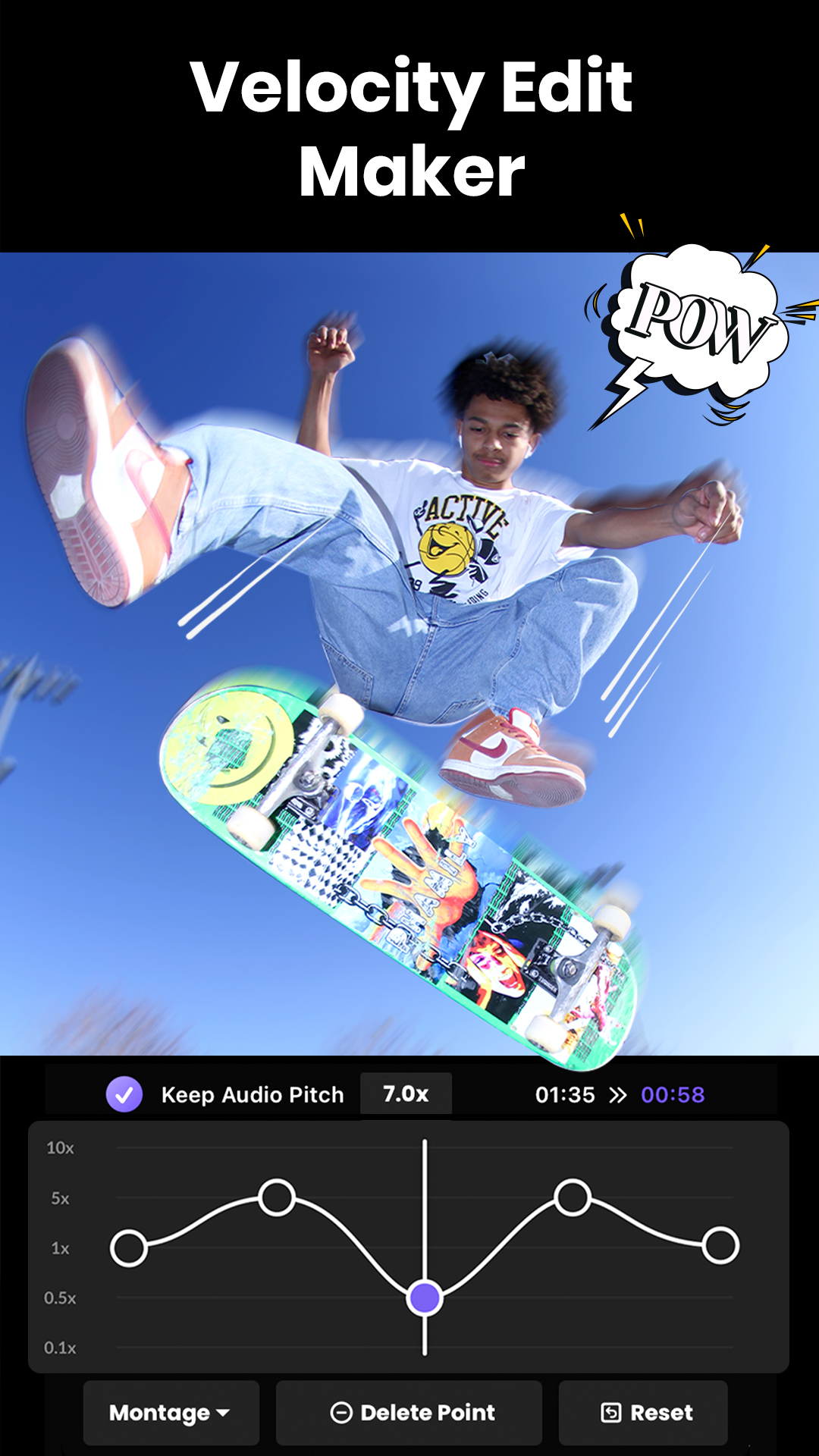 اسکرین شات 5 برنامه AI Video Editor & Maker: Vidma