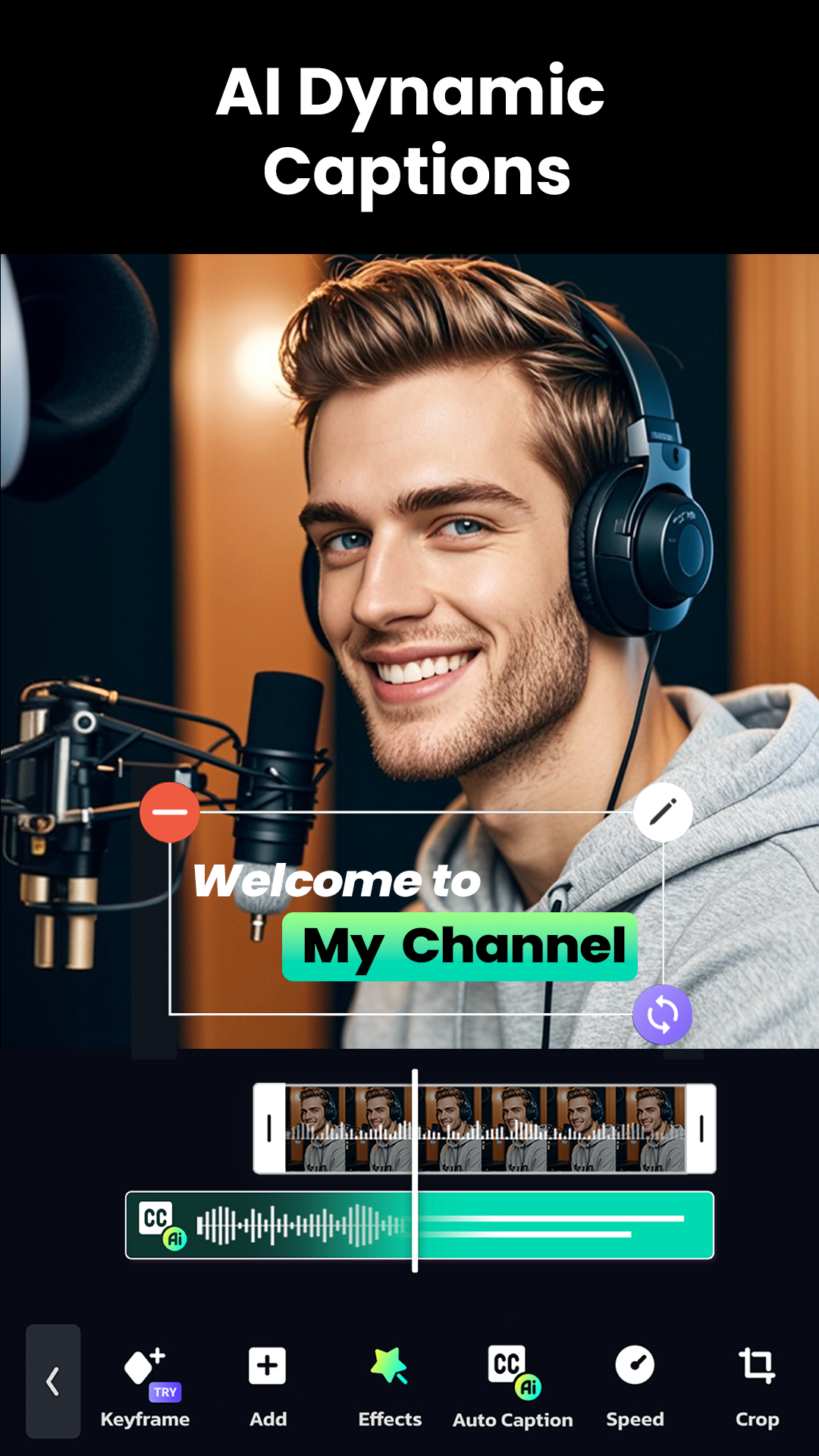 اسکرین شات 4 برنامه AI Video Editor & Maker: Vidma