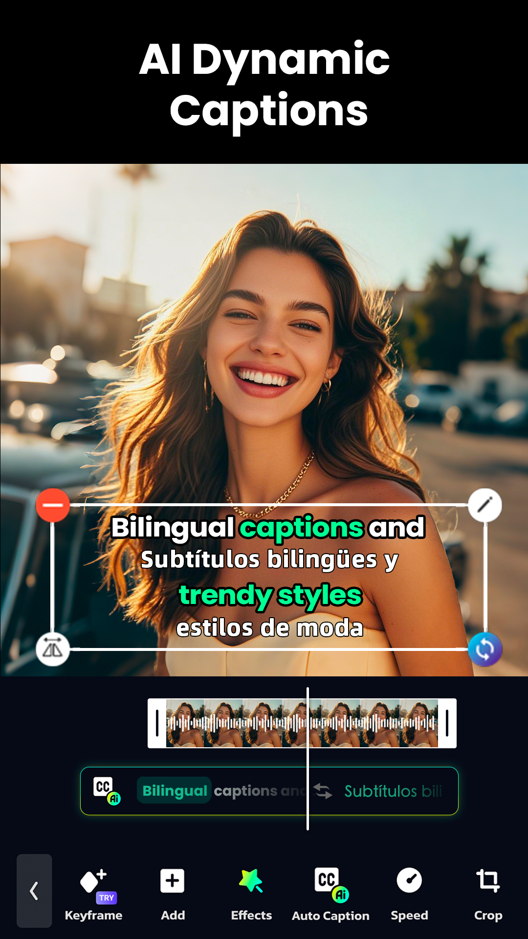 اسکرین شات 4 برنامه AI Video Editor - Vidma Cut AI
