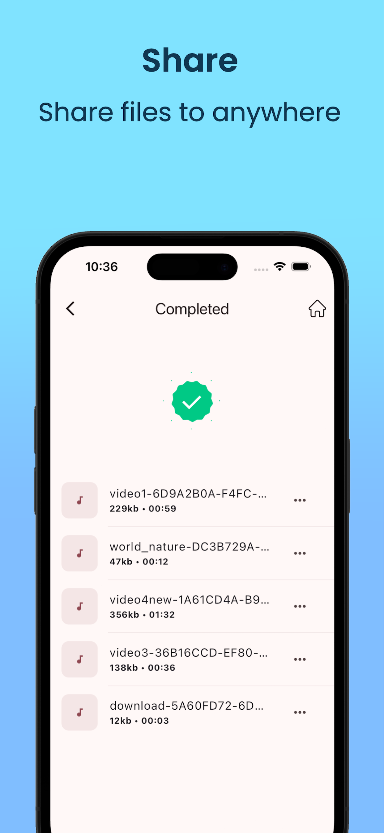 اسکرین شات 7 برنامه Video to MP3 Converter