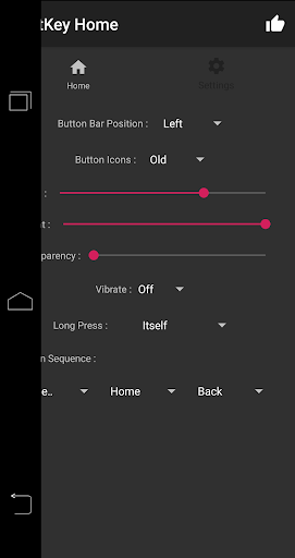 اسکرین شات 3 برنامه SoftKey - Home Back Button