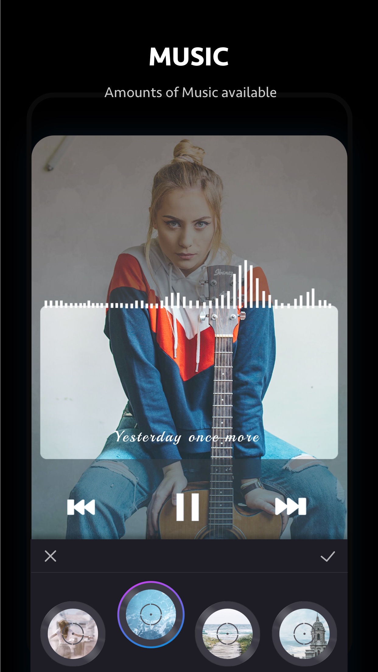 اسکرین شات 6 برنامه Beat.ly: music video maker